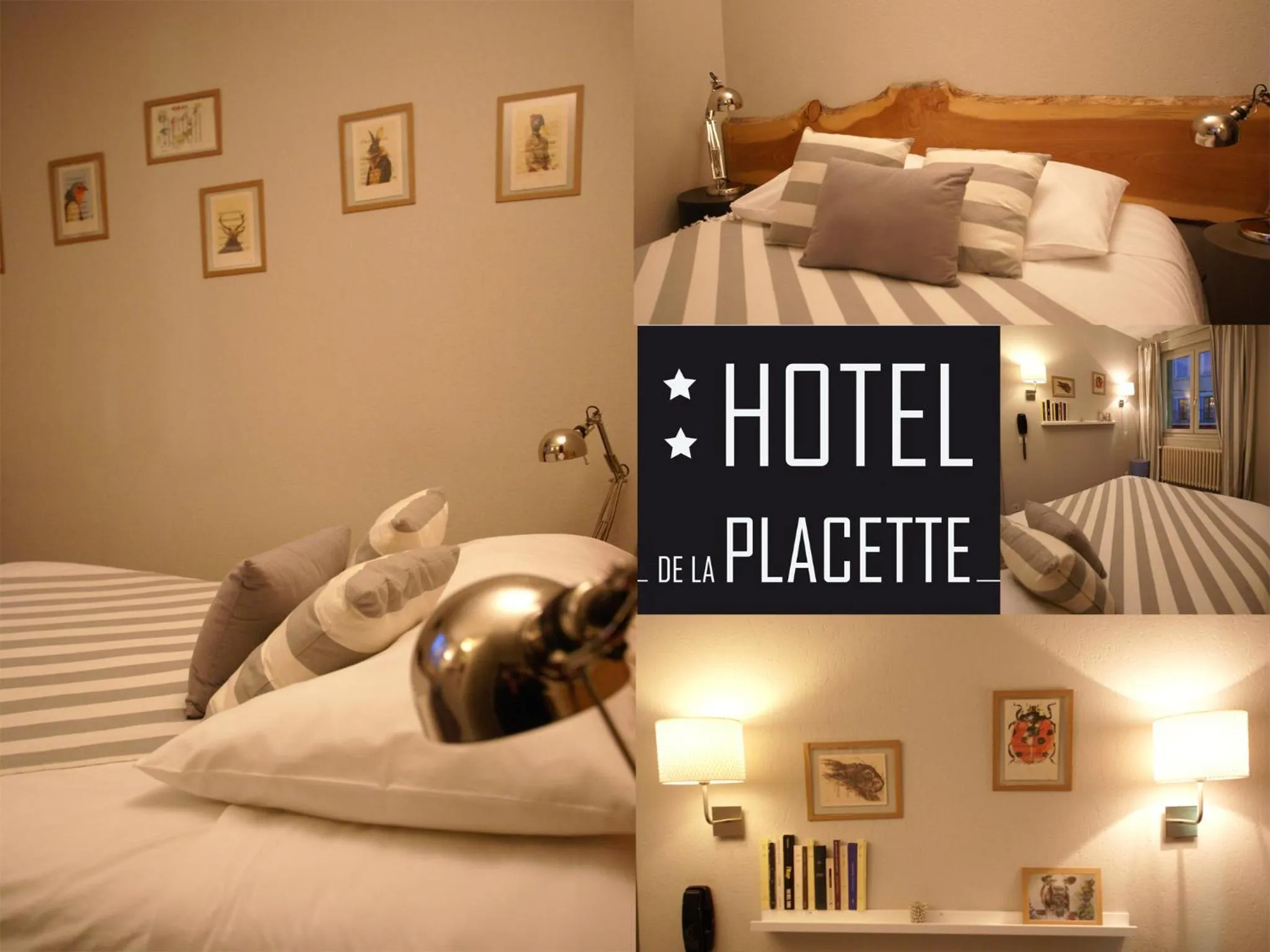 Bedroom, Bed in Hotel de la Placette Barcelonnette