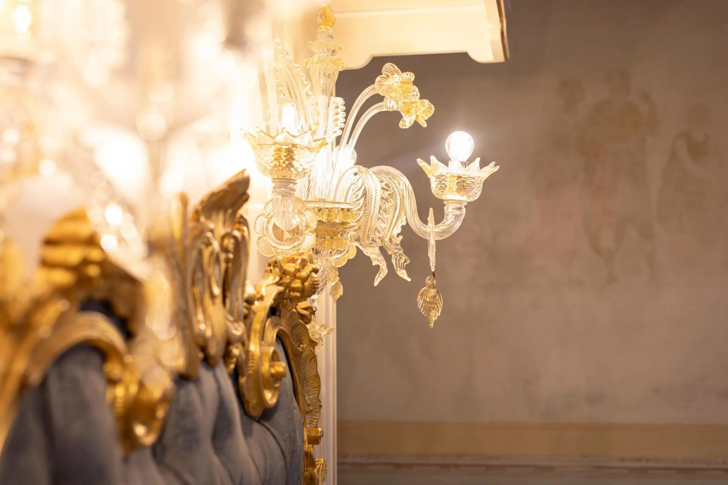 Decorative detail in Ca' Bonfadini Historic Experience