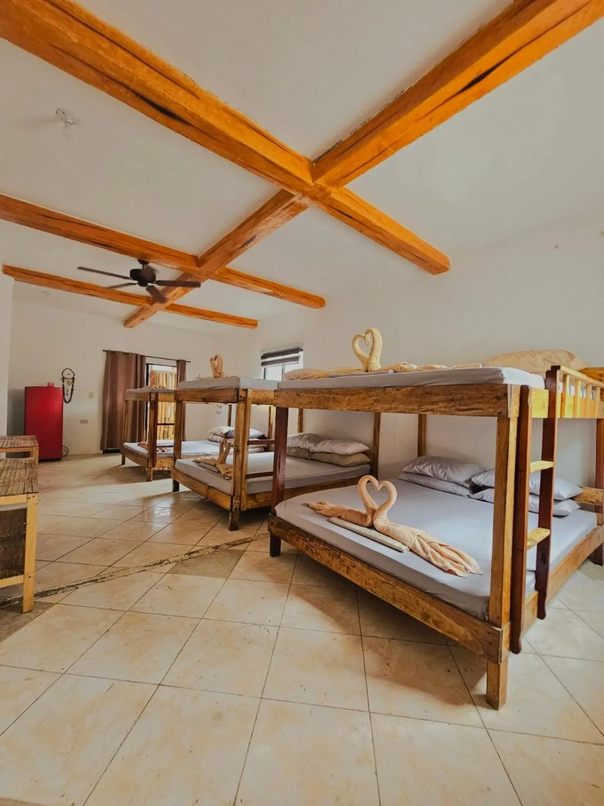 Bed in Big BamBoo Beach Resort Sipalay