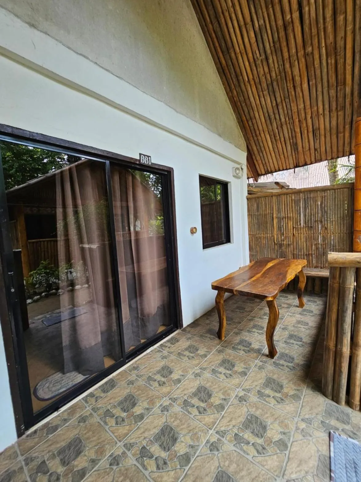 Patio in Big BamBoo Beach Resort Sipalay