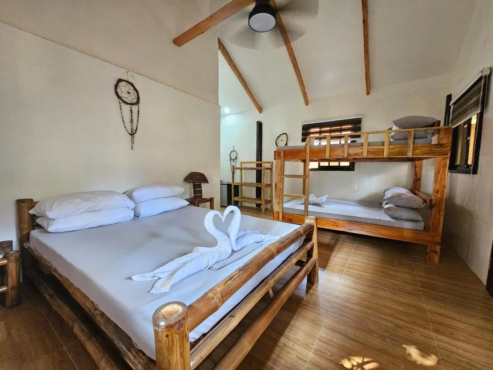 Bed in Big BamBoo Beach Resort Sipalay