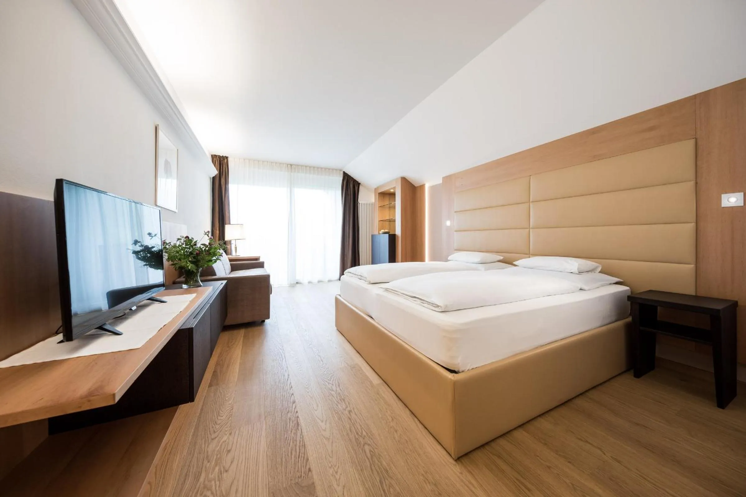 Bed in Hotel Haus am Hang