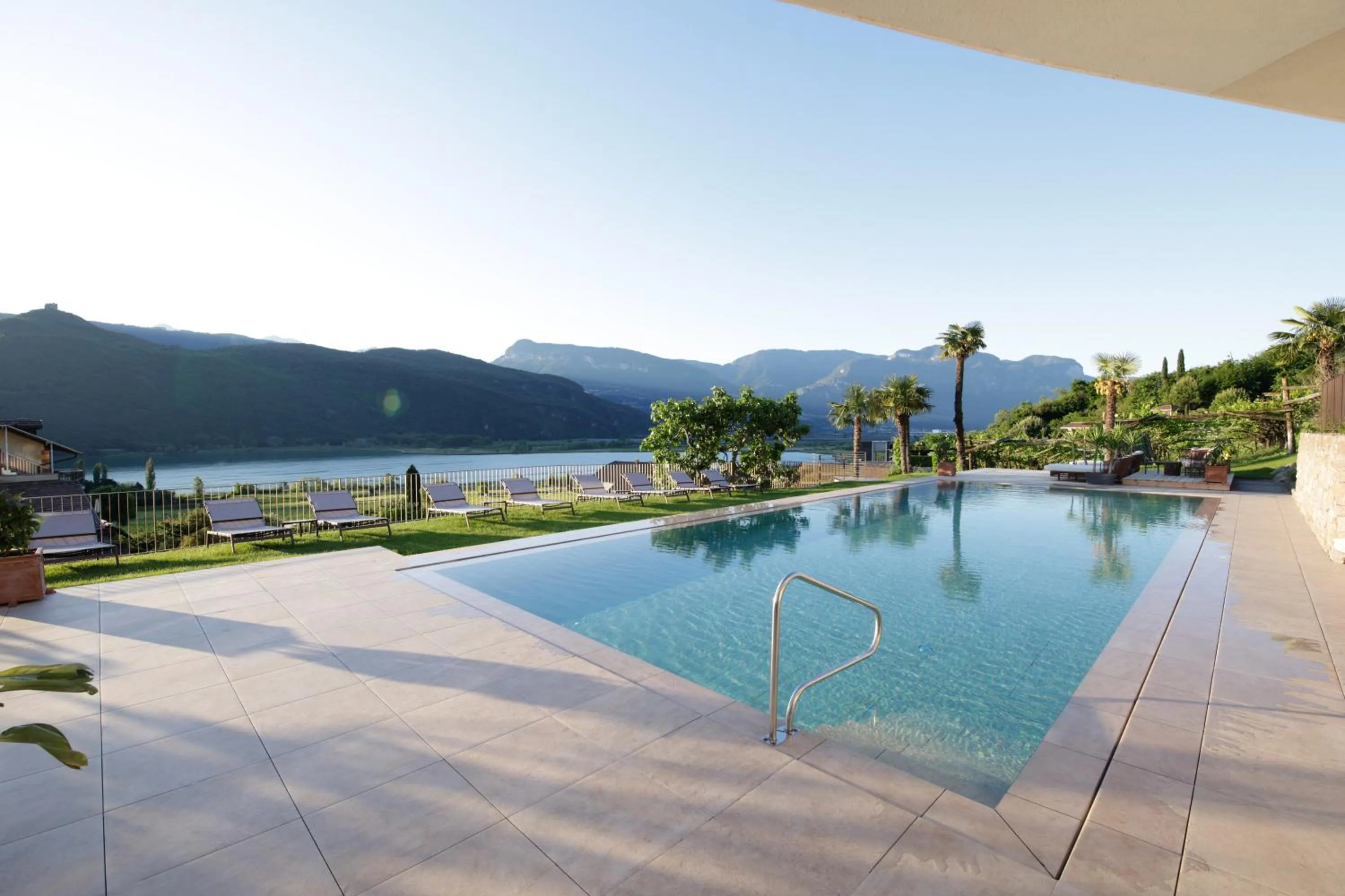 Swimming pool in Hotel Haus am Hang