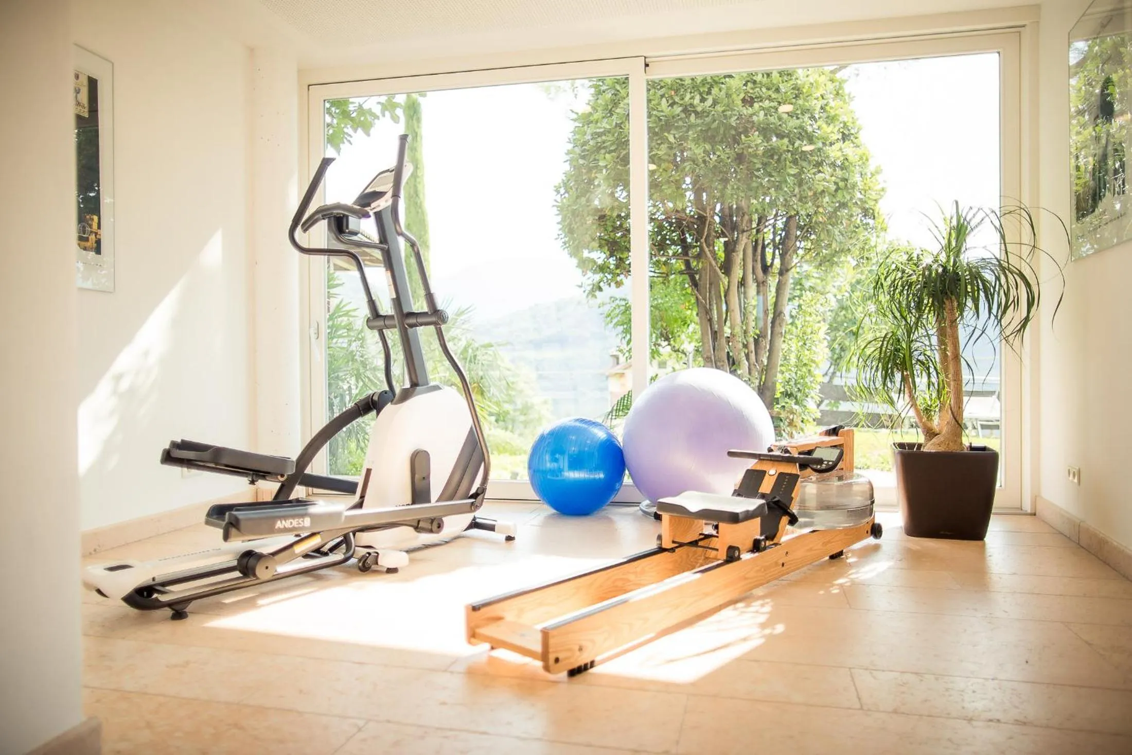 Fitness centre/facilities in Hotel Haus am Hang