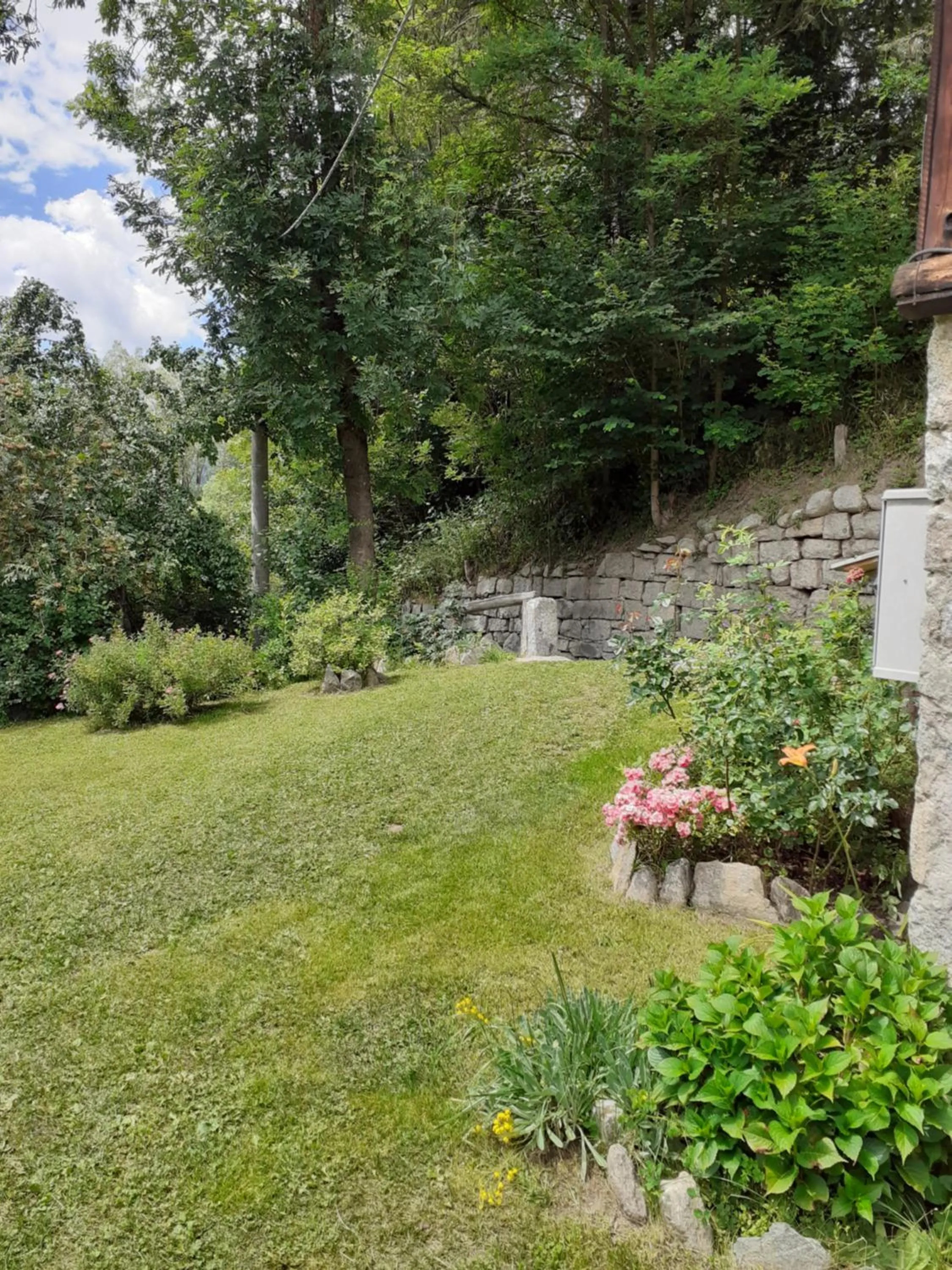 Garden in Soggiorno Vacanze Stella Alpina