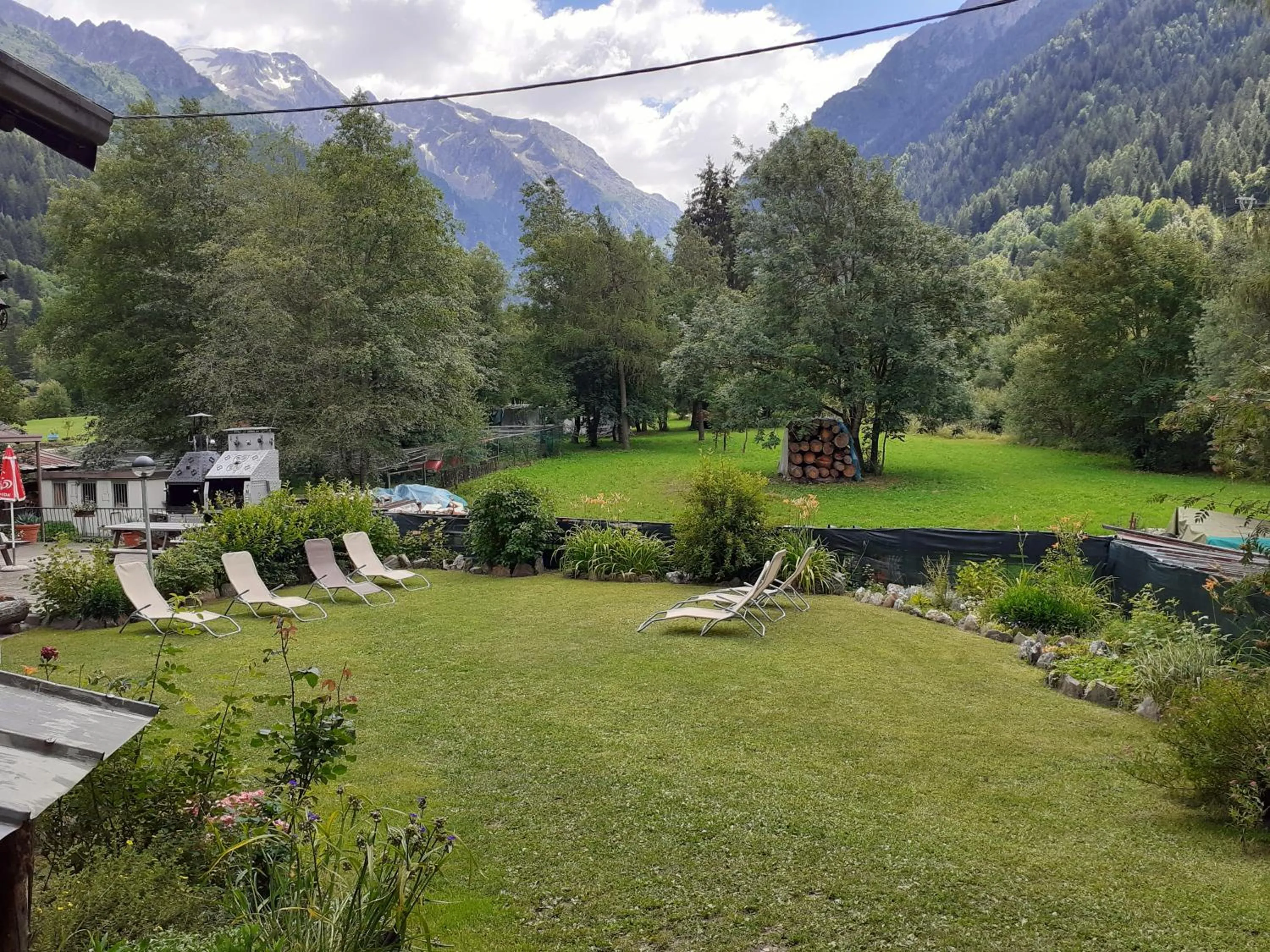 Garden in Soggiorno Vacanze Stella Alpina
