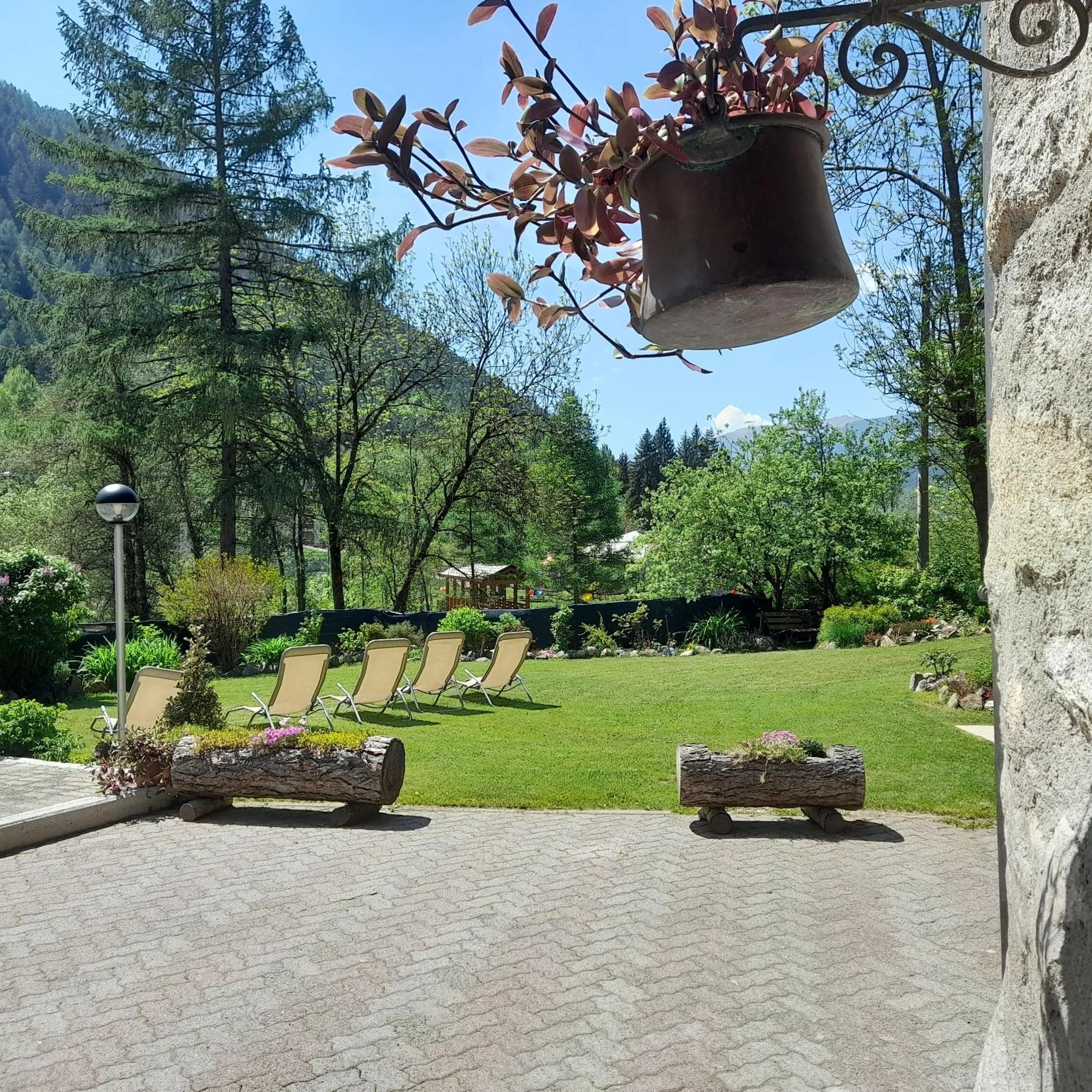 Garden in Soggiorno Vacanze Stella Alpina