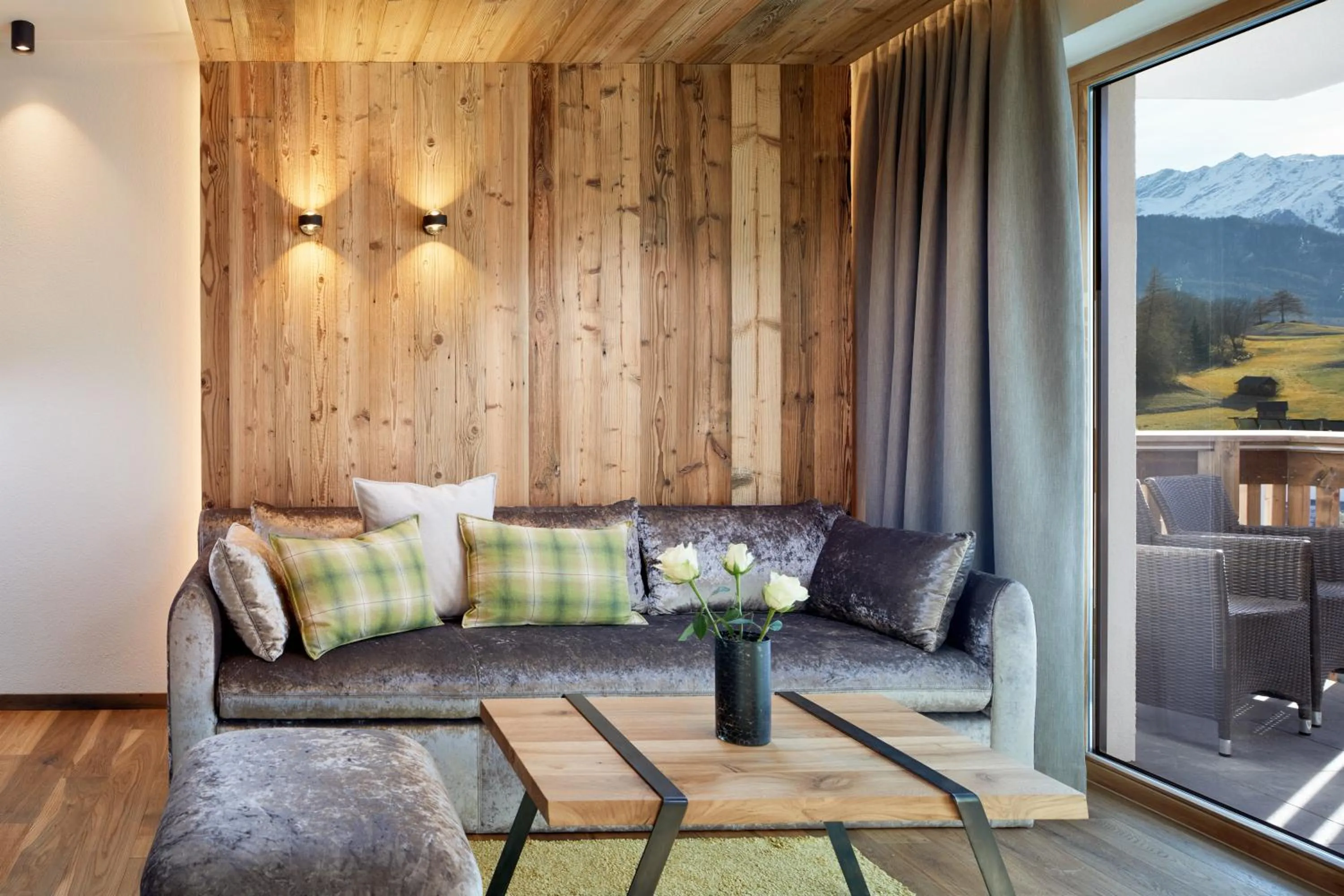 Living room in Alpine Resort Goies Superior