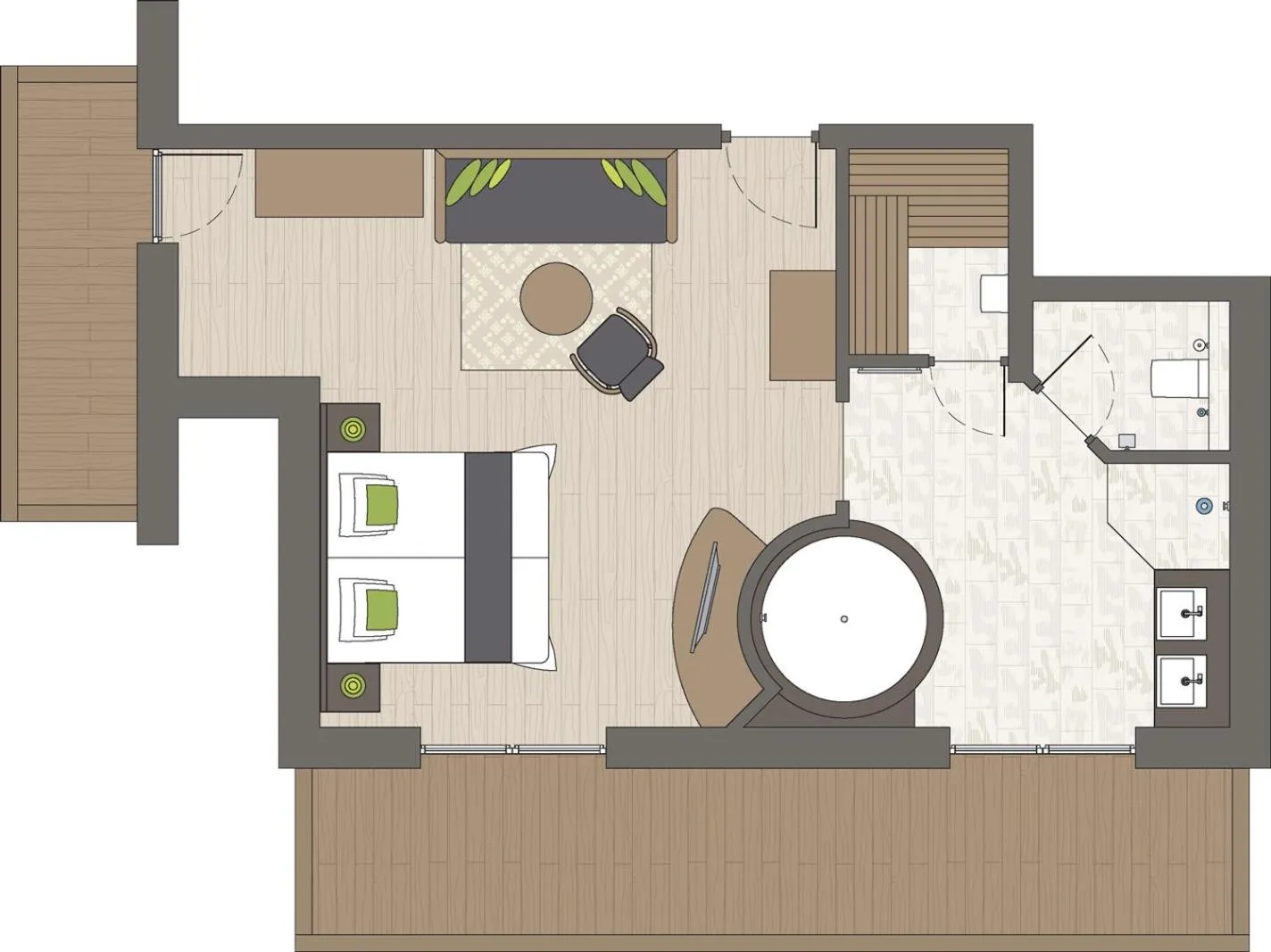 Floor plan in Alpine Resort Goies Superior