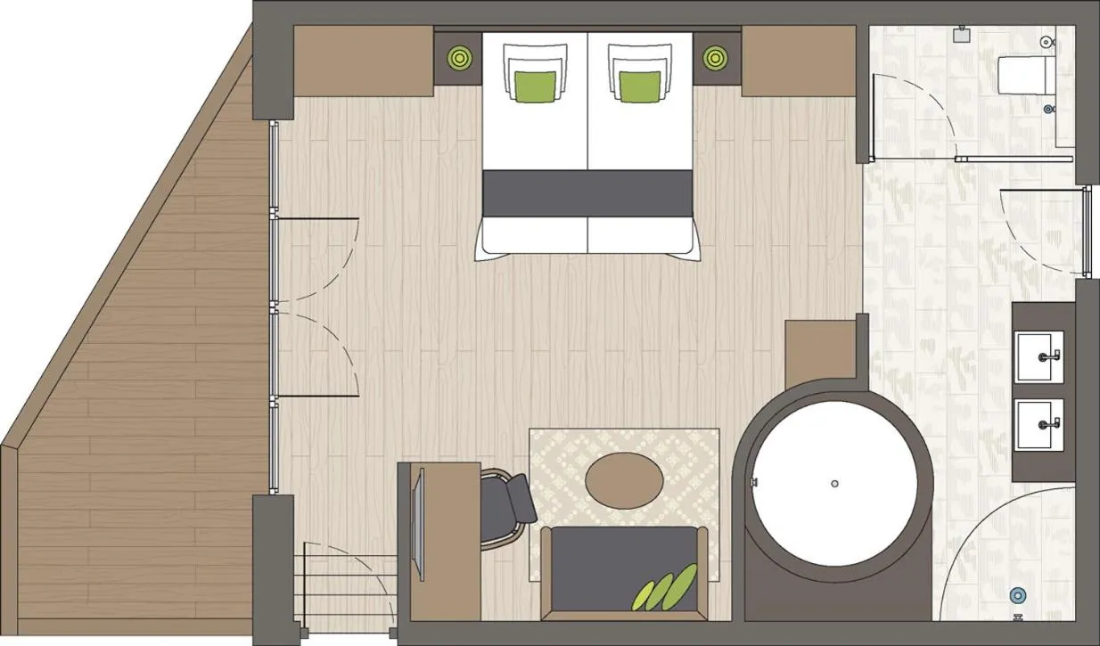 Floor plan in Alpine Resort Goies Superior