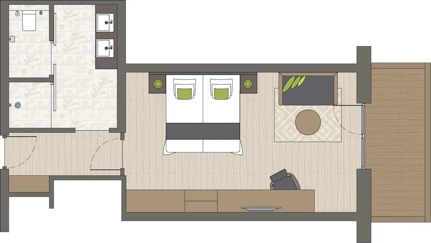 Floor plan in Alpine Resort Goies Superior