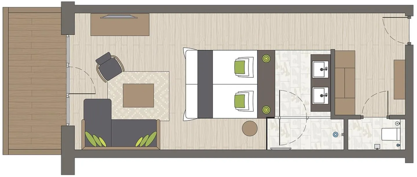 Floor plan in Alpine Resort Goies Superior