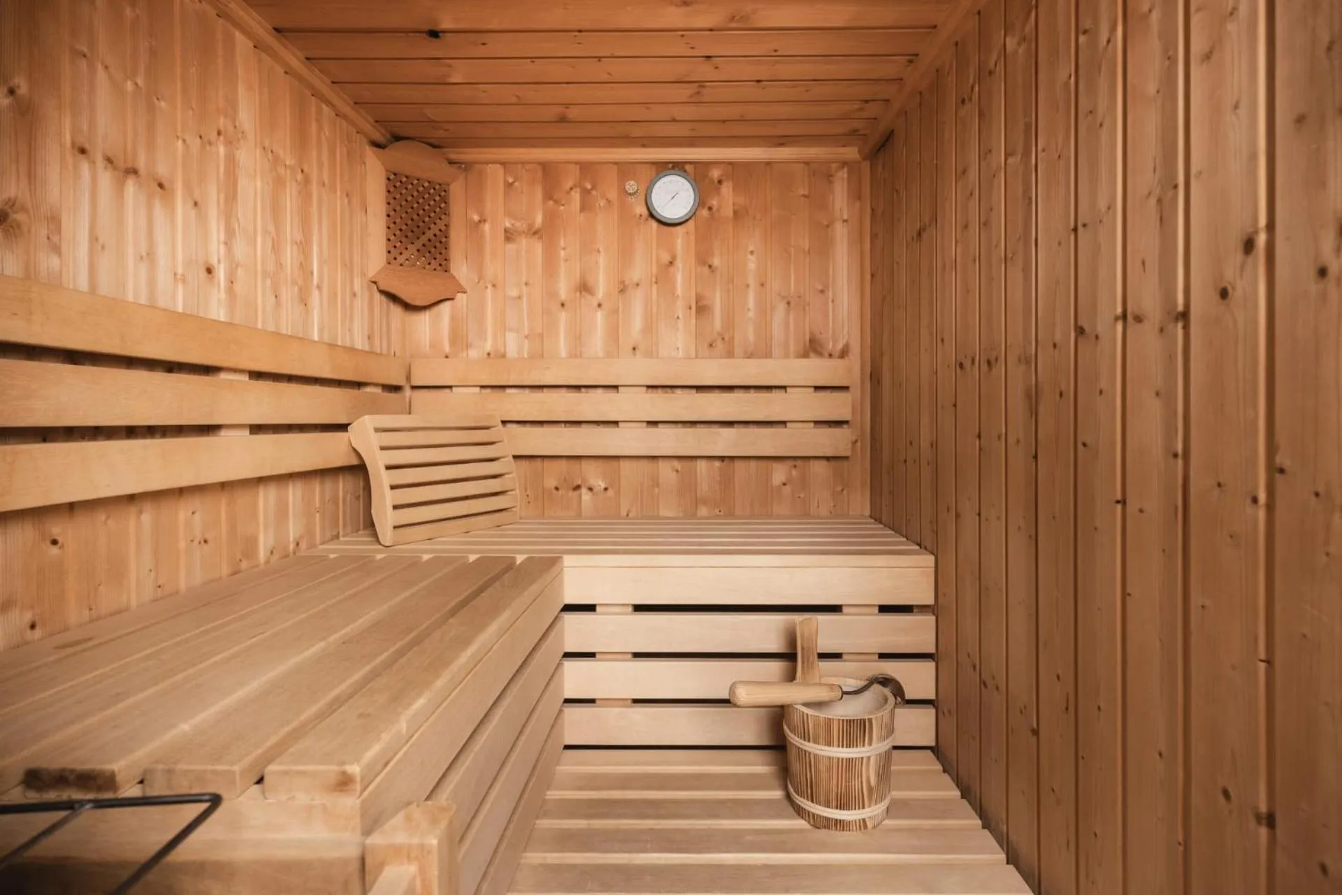 Sauna in Alpine Resort Goies Superior