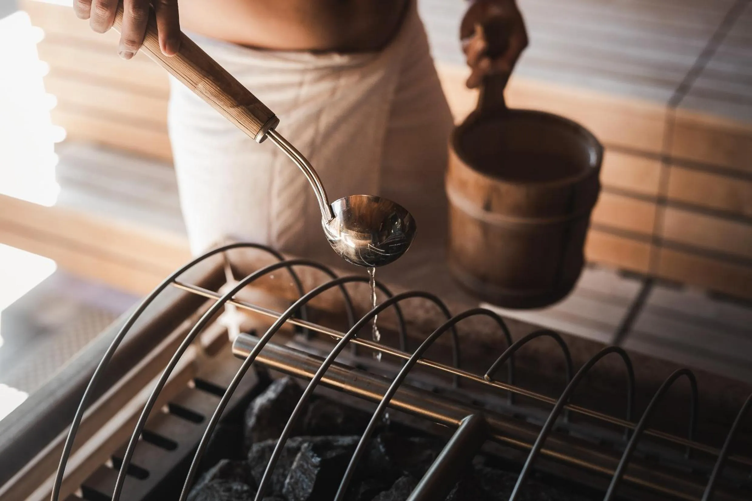 Sauna in Alpine Resort Goies Superior