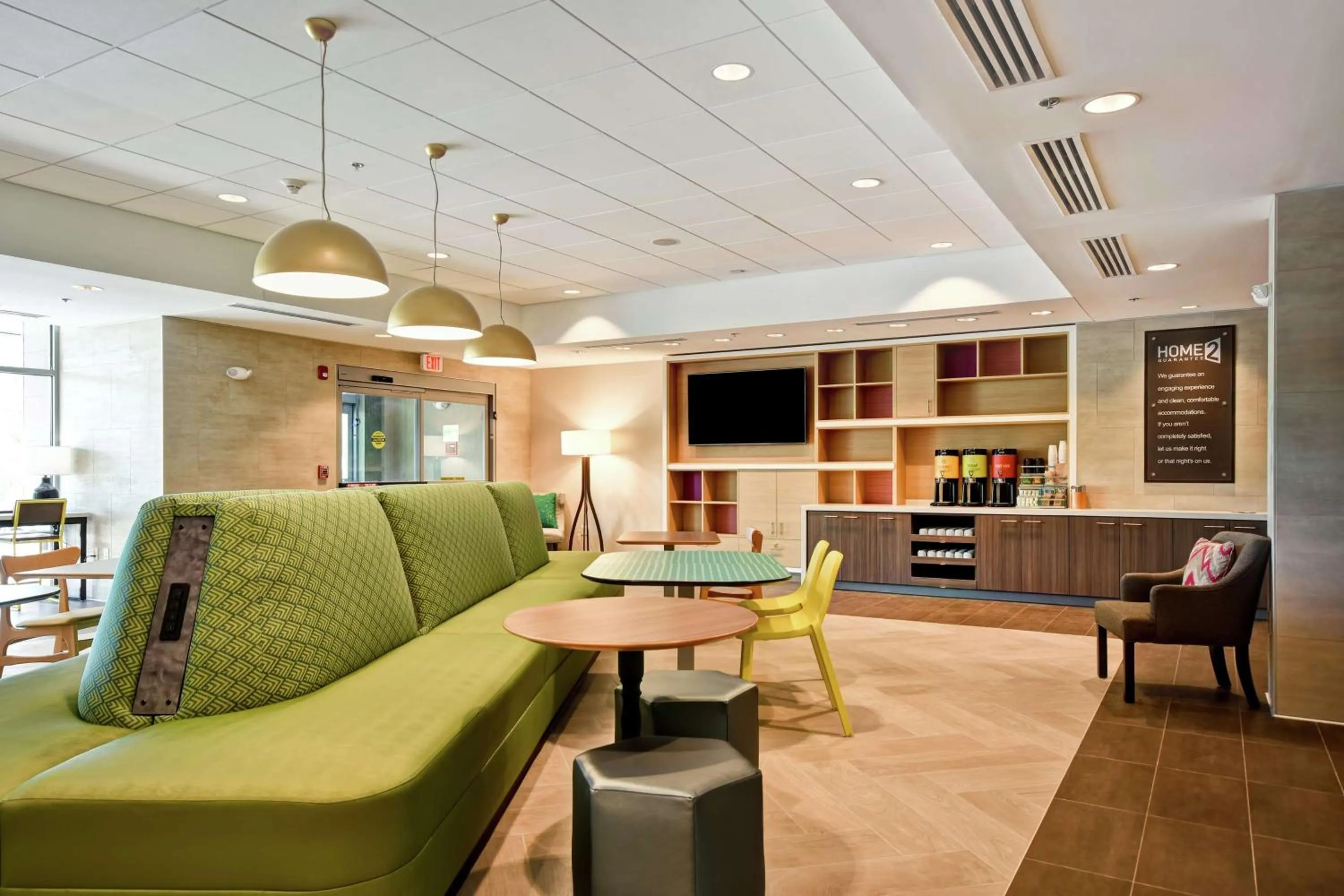 Lobby or reception in Home2 Suites By Hilton Walpole Foxborough