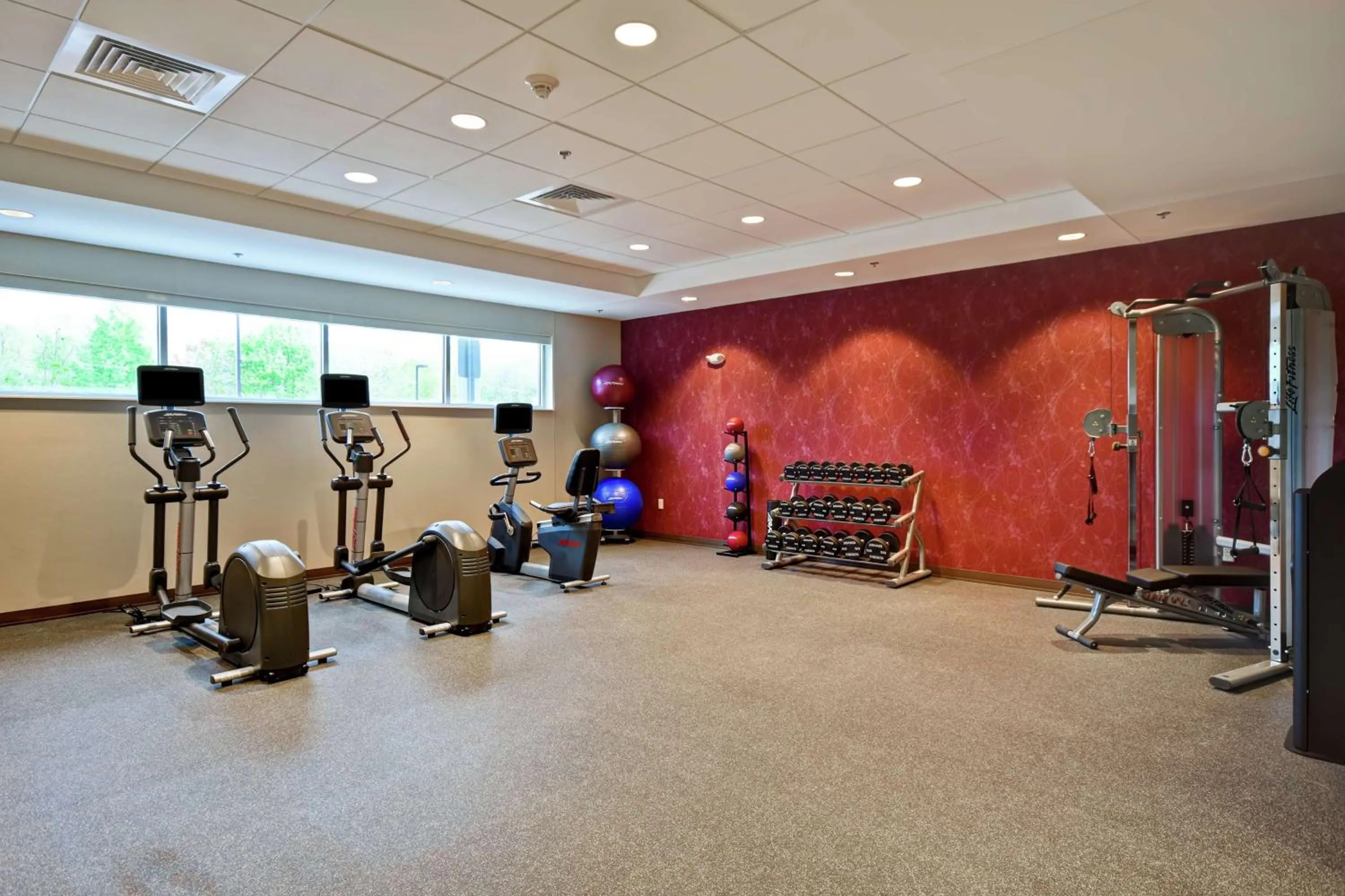 Fitness centre/facilities in Home2 Suites By Hilton Walpole Foxborough