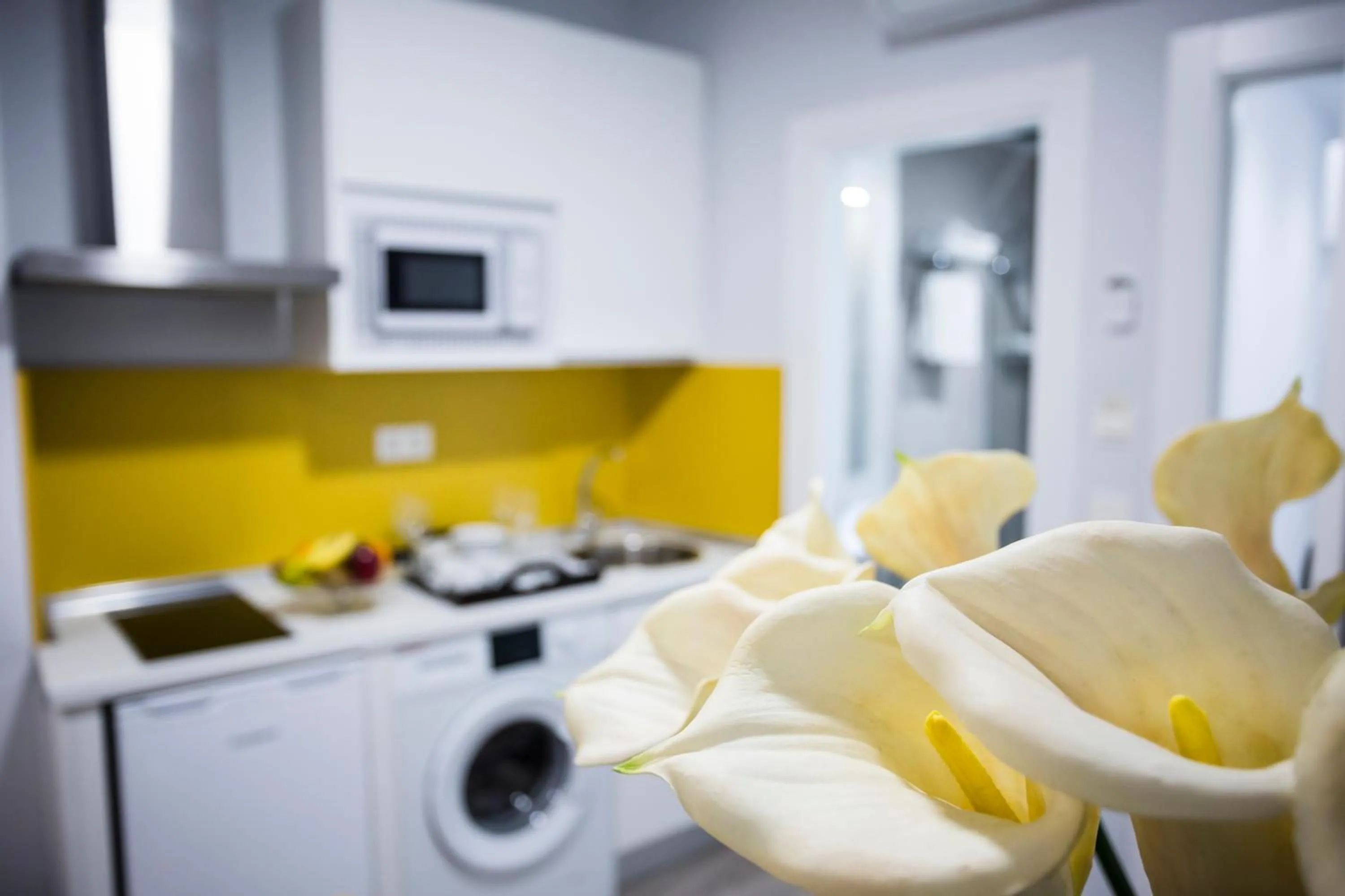 Kitchen or kitchenette in La Casa de la Trinidad Suites