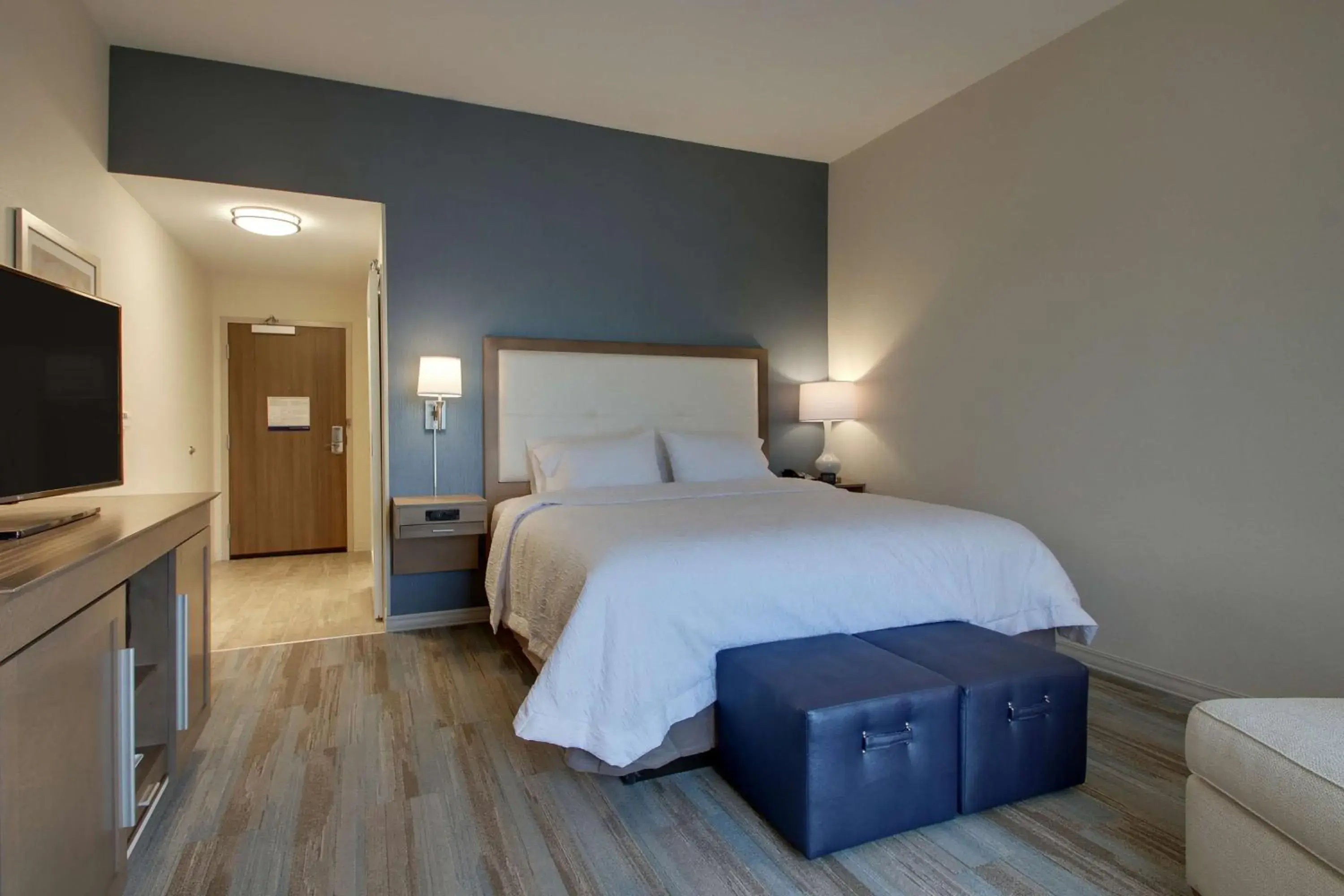 King Room with Sofa Bed - Hearing Accessible/Non-Smoking in Hampton Inn Sneads Ferry Topsail Beach King Room with Sofa Bed - Hearing Accessible/Non-Smoking in Hampton Inn Sneads Ferry Topsail Beach