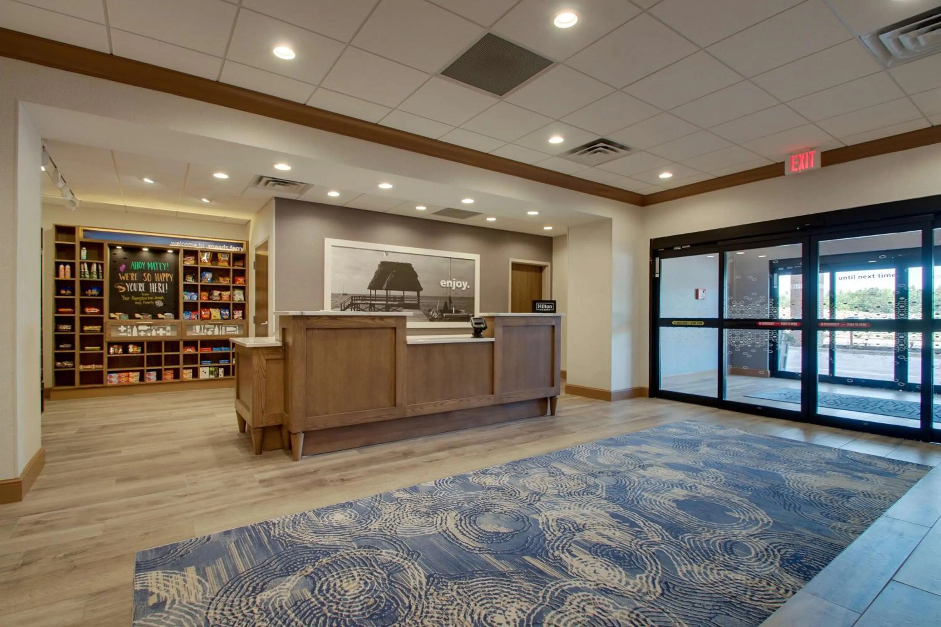 Lobby or reception in Hampton Inn Sneads Ferry Topsail Beach