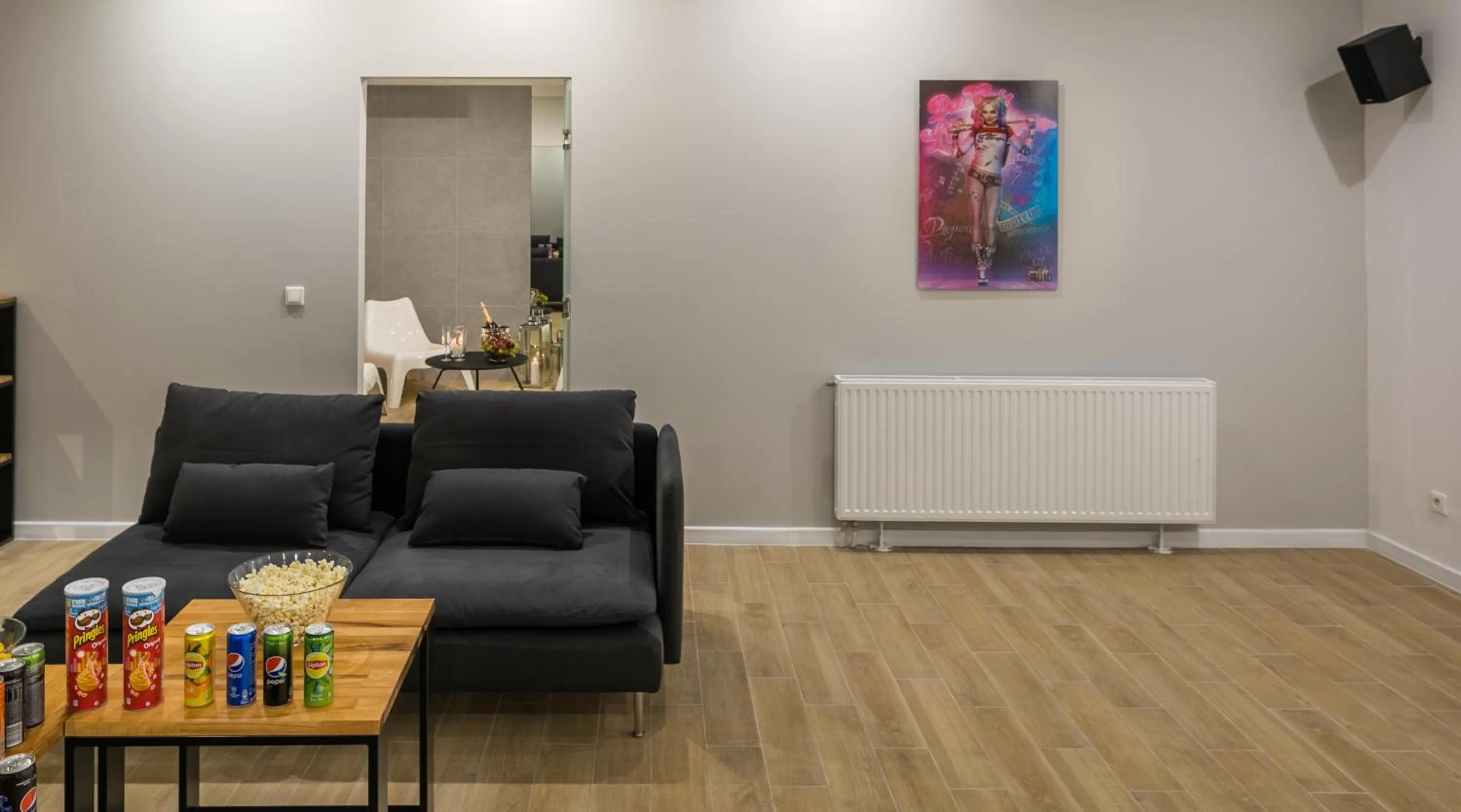 Seating area in Vistula Boutique Exclusive Apartments