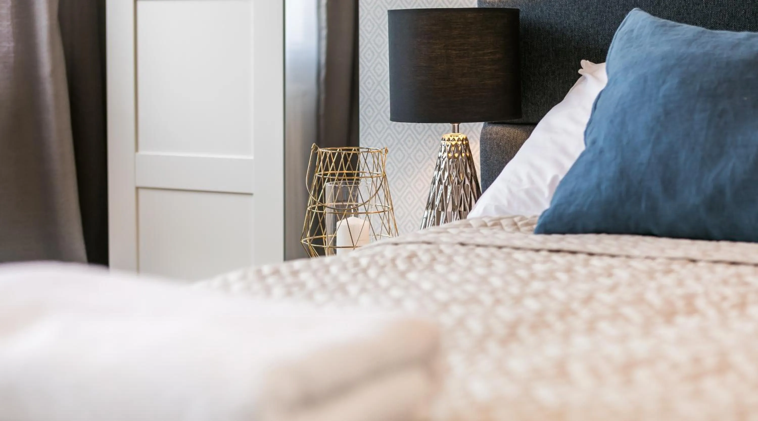 Bedroom, Bed in Vistula Boutique Exclusive Apartments