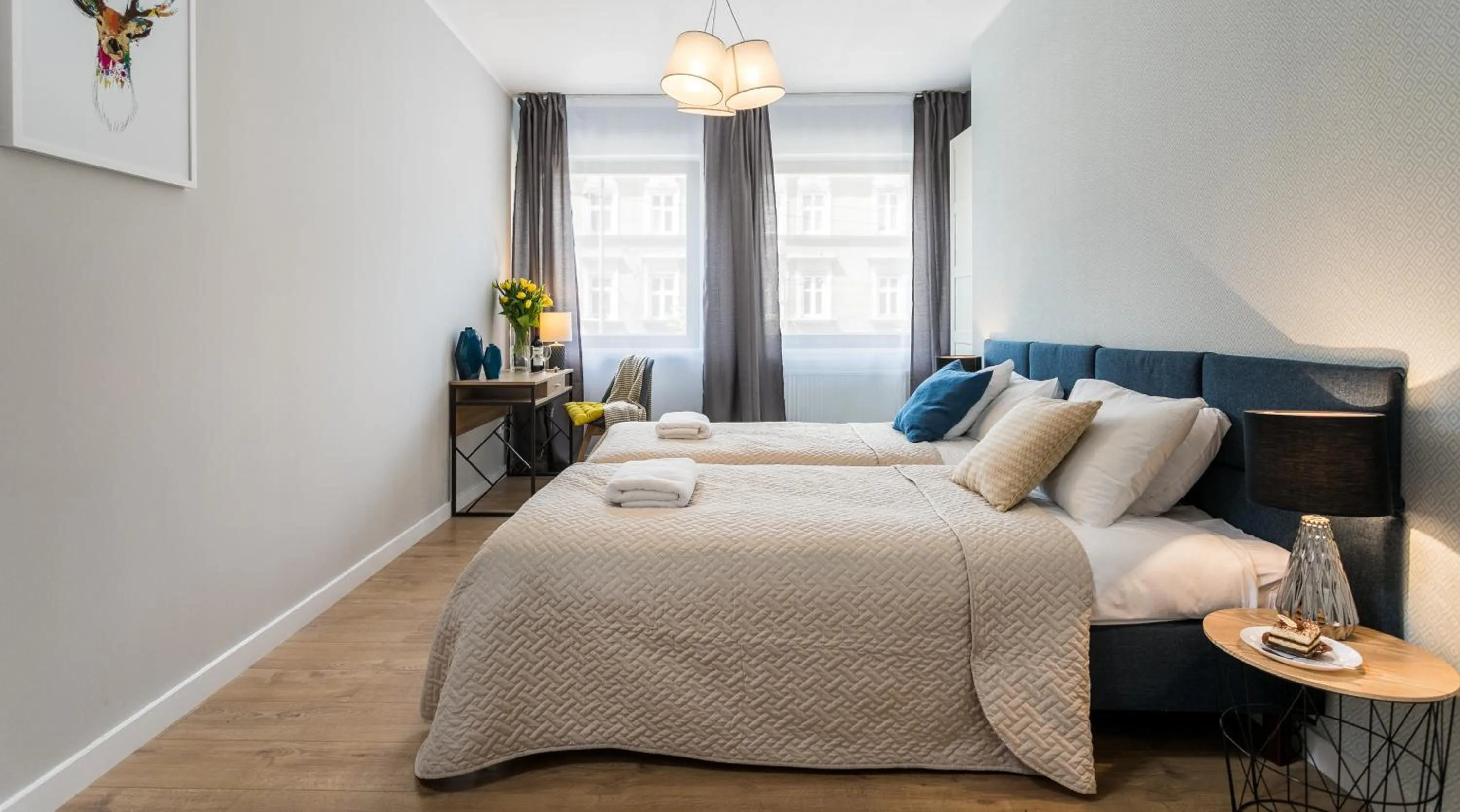 Bedroom, Bed in Vistula Boutique Exclusive Apartments
