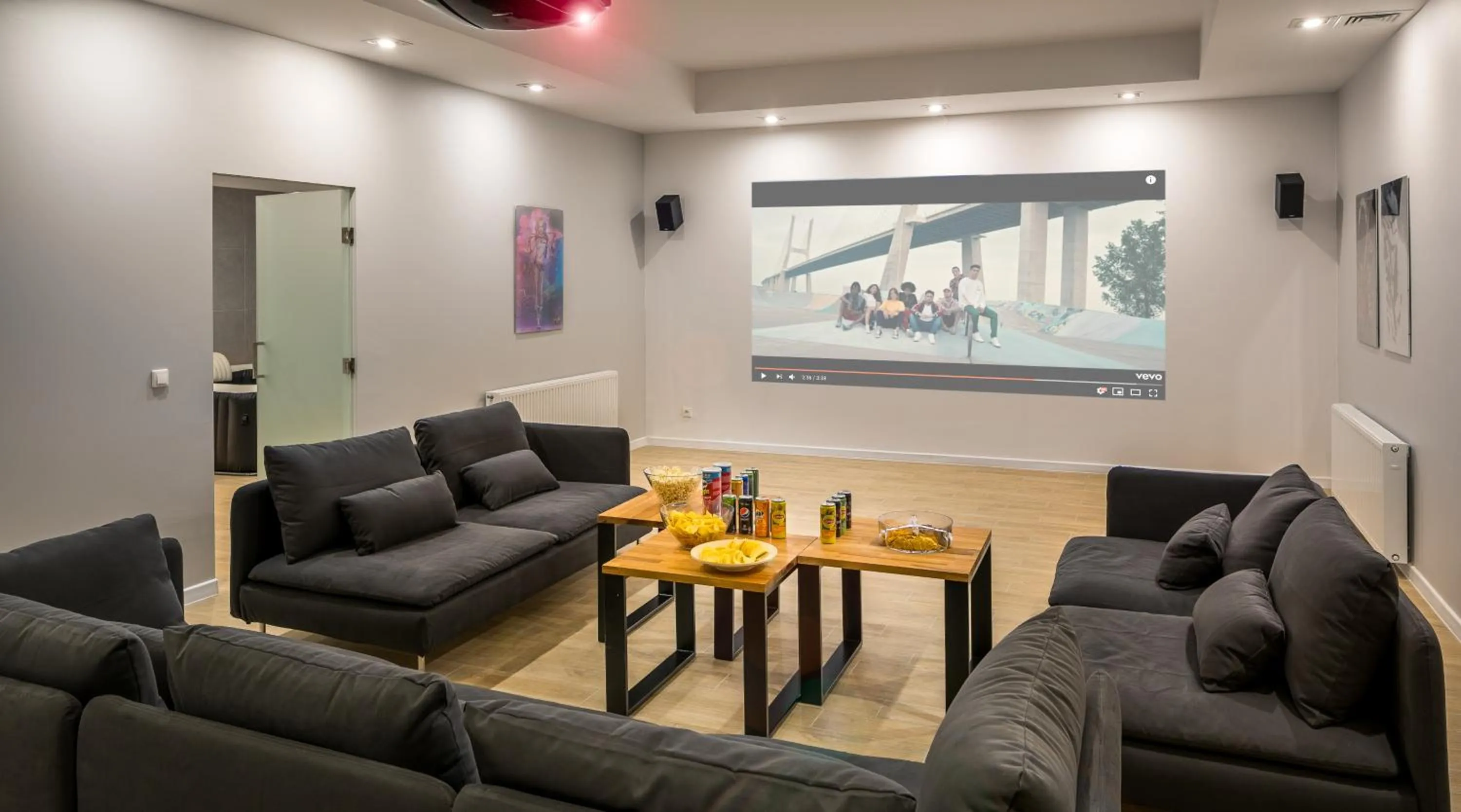 Seating area in Vistula Boutique Exclusive Apartments