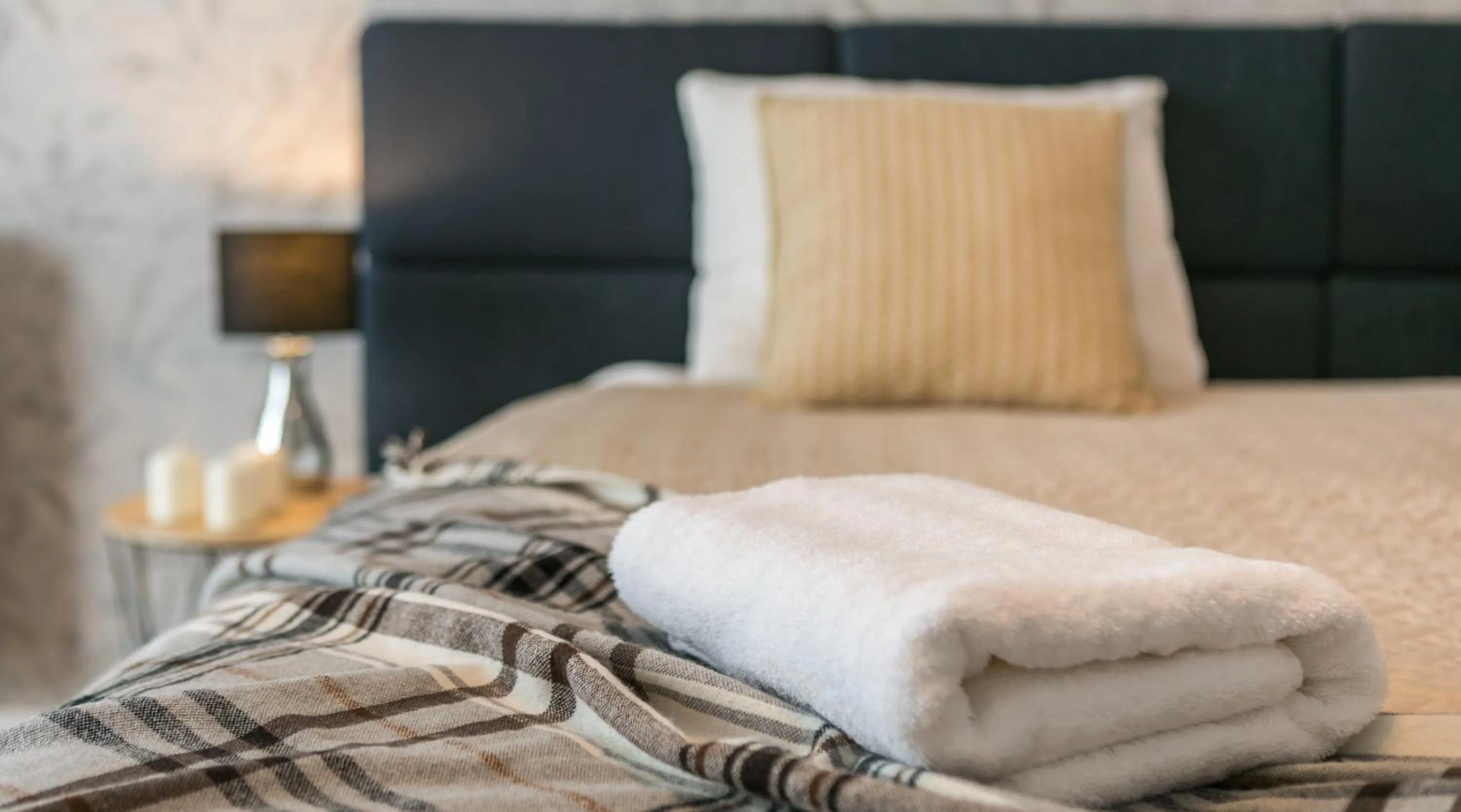 Bed in Vistula Boutique Exclusive Apartments