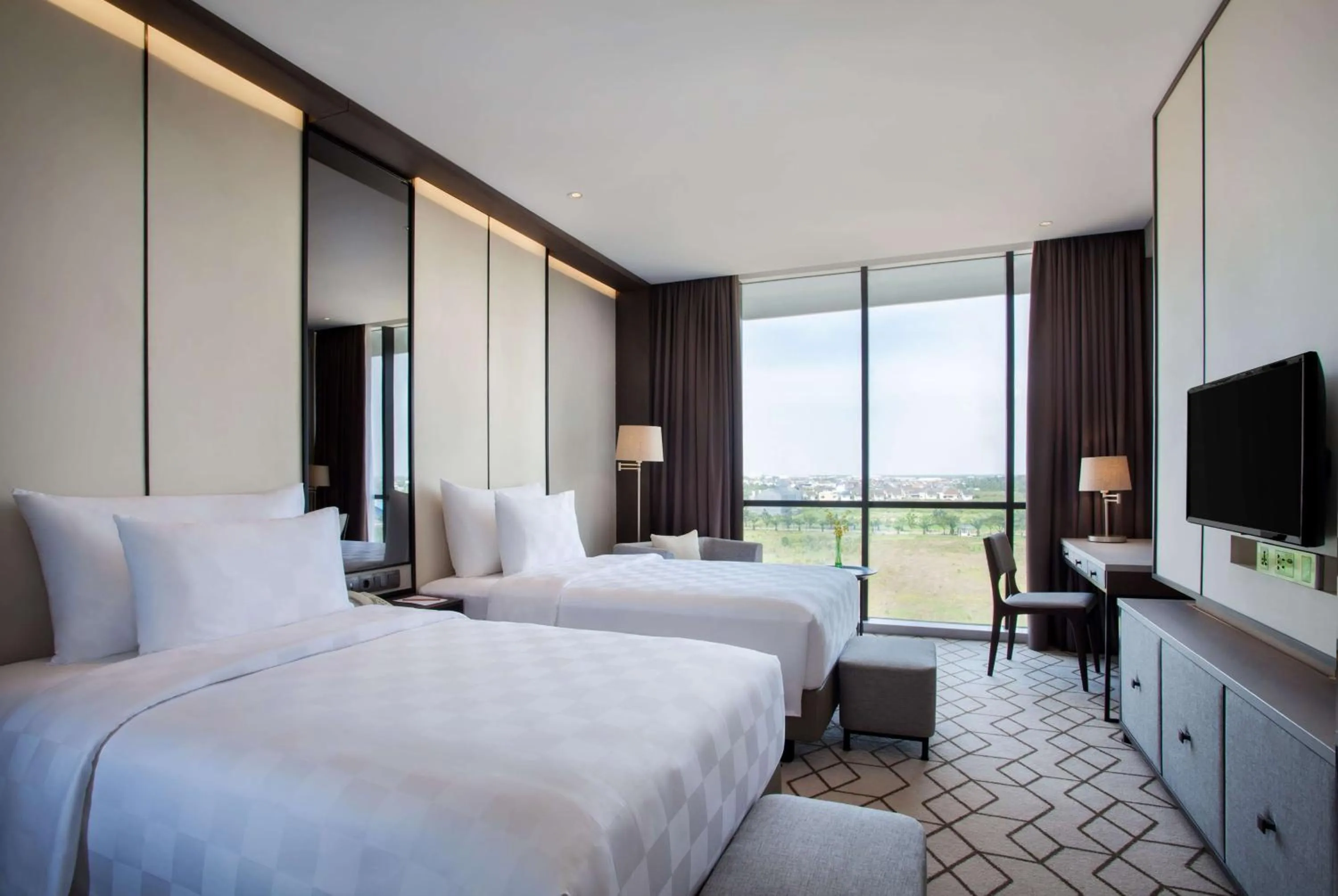 Photo of the whole room, Bed in Wyndham Opi Hotel Palembang