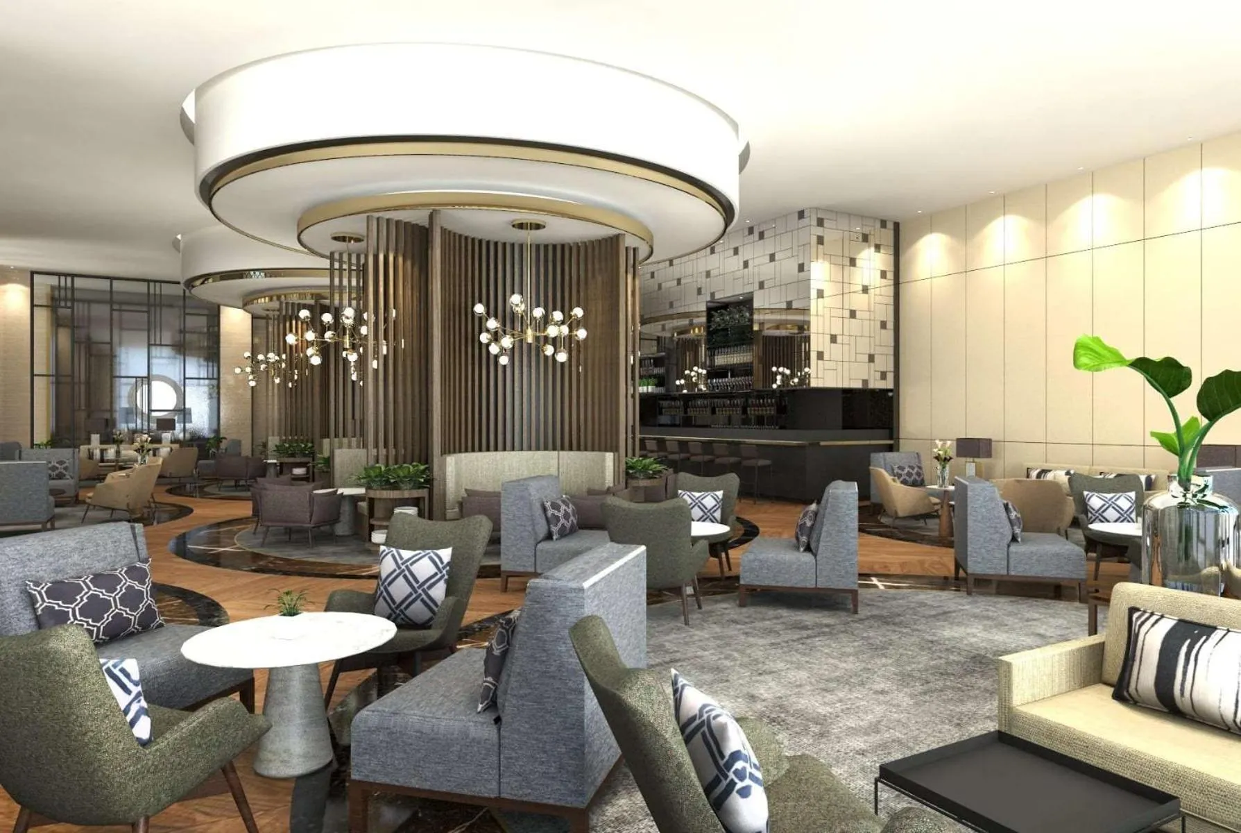 Lounge or bar in Wyndham Opi Hotel Palembang