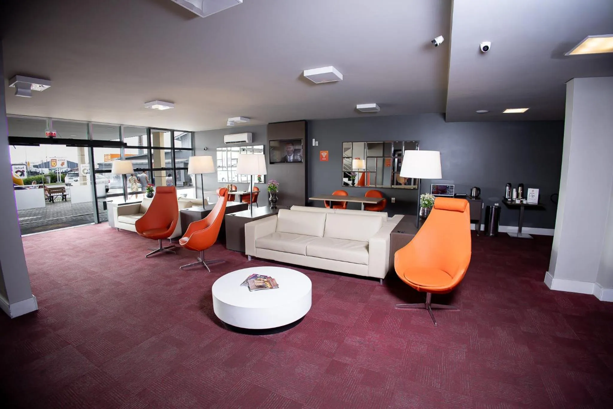 Living room in Hotel 10 Itajai/Navegantes