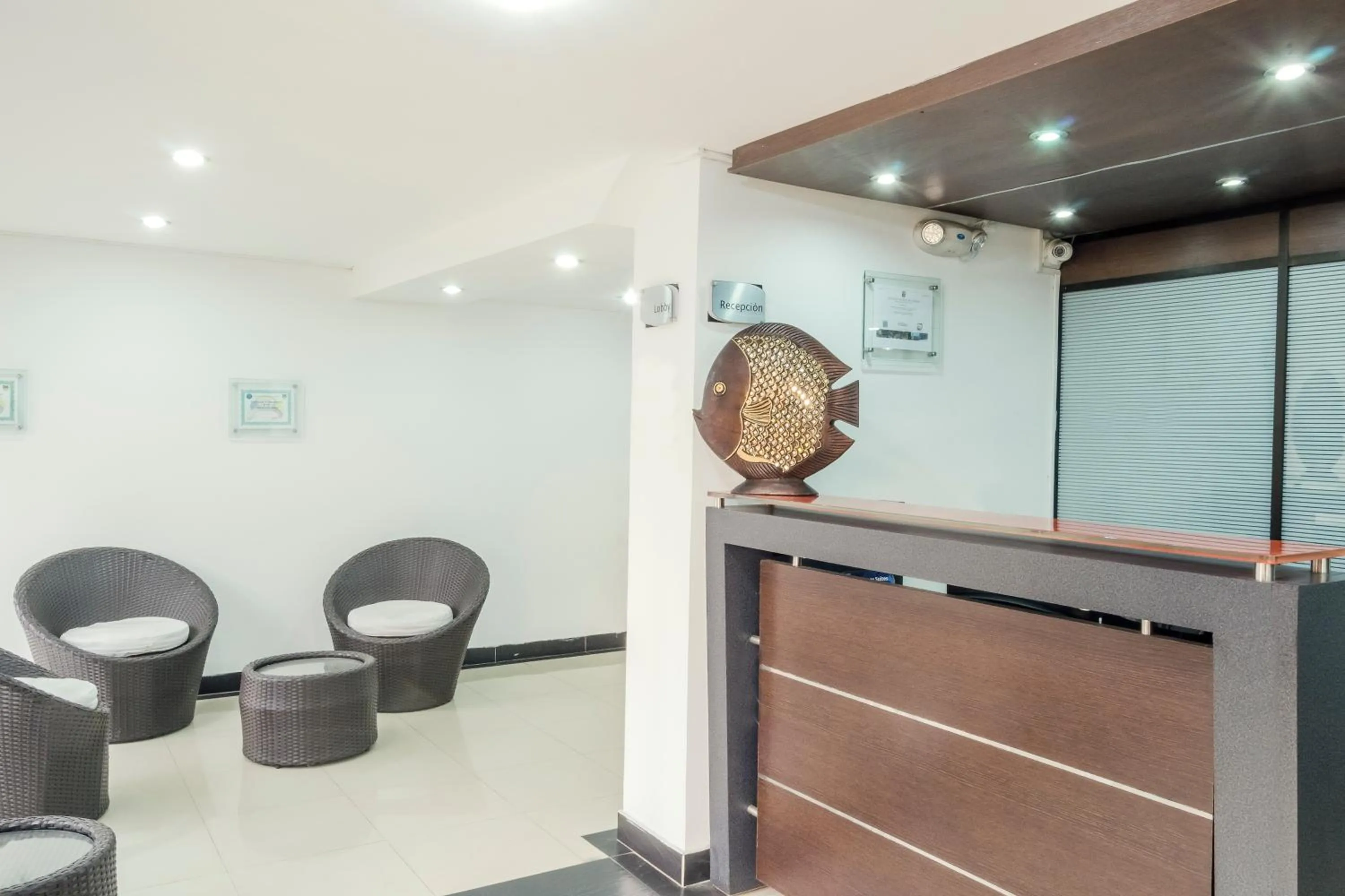 Living room in Hotel Regency Suites La Feria