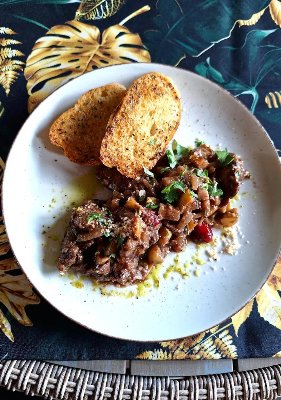 Food close-up in Hotel Restauracja Rondo