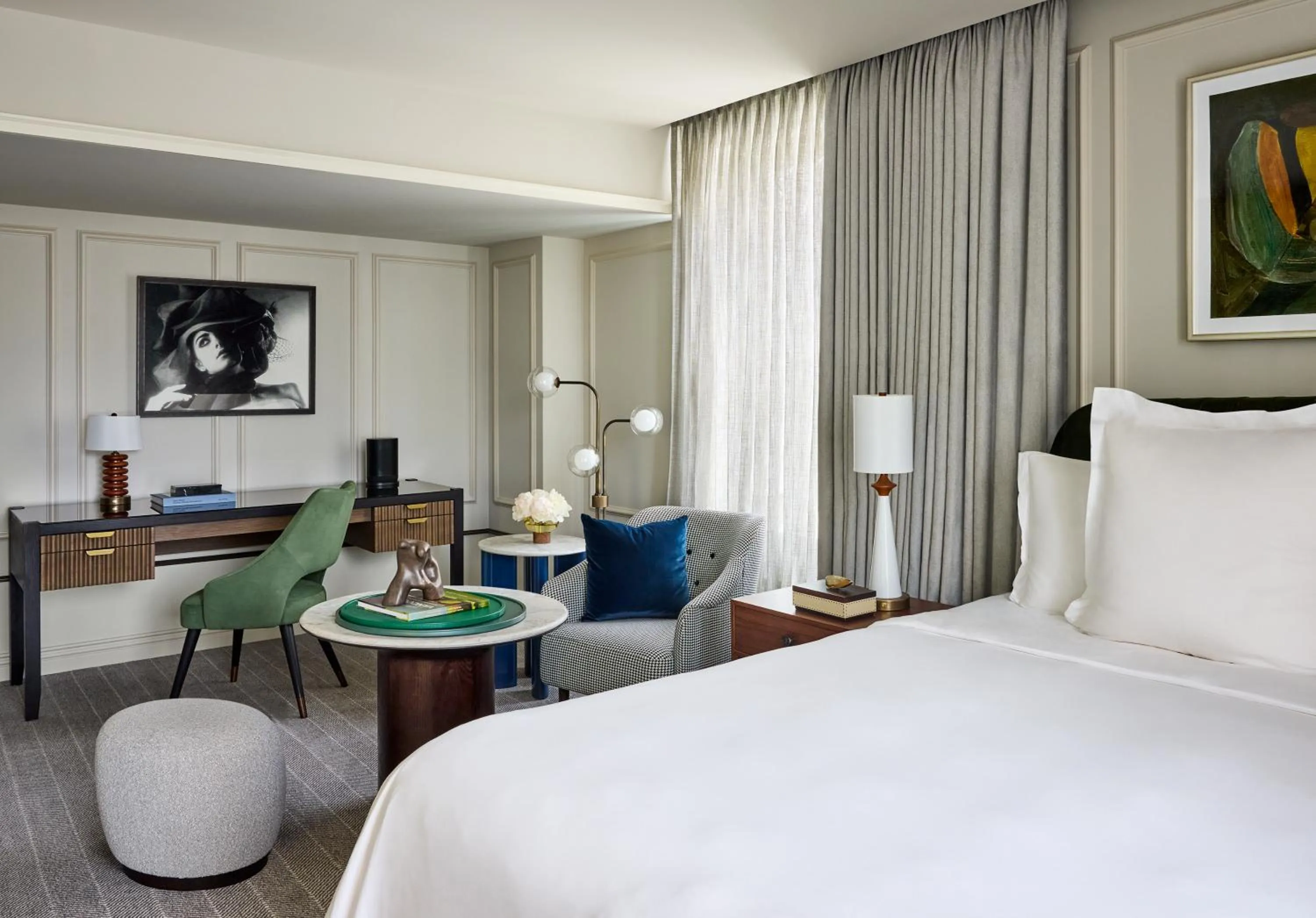 Bed in Rosewood Hotel Georgia