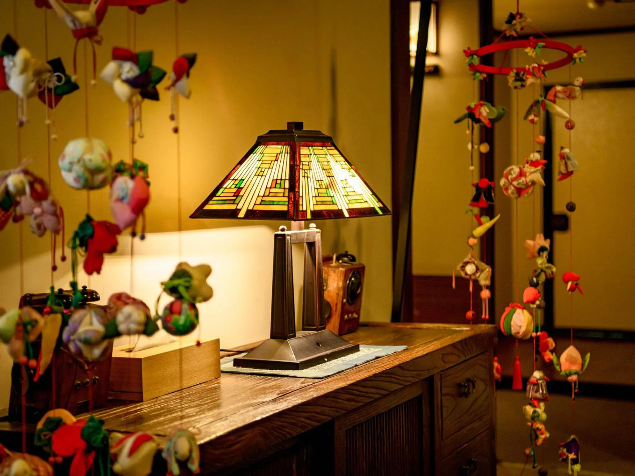 Decorative detail in Isshinkan