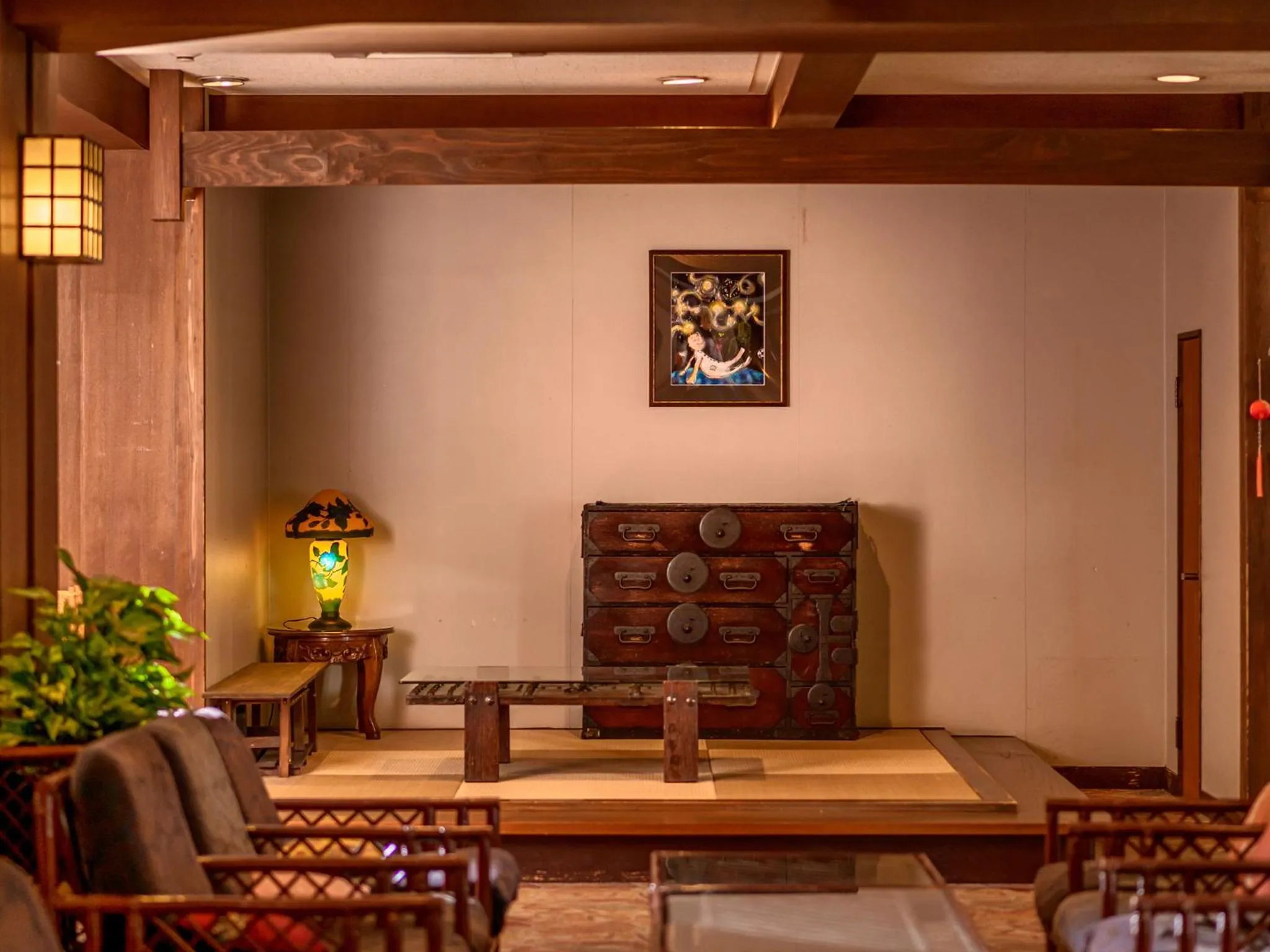 Lobby or reception in Isshinkan