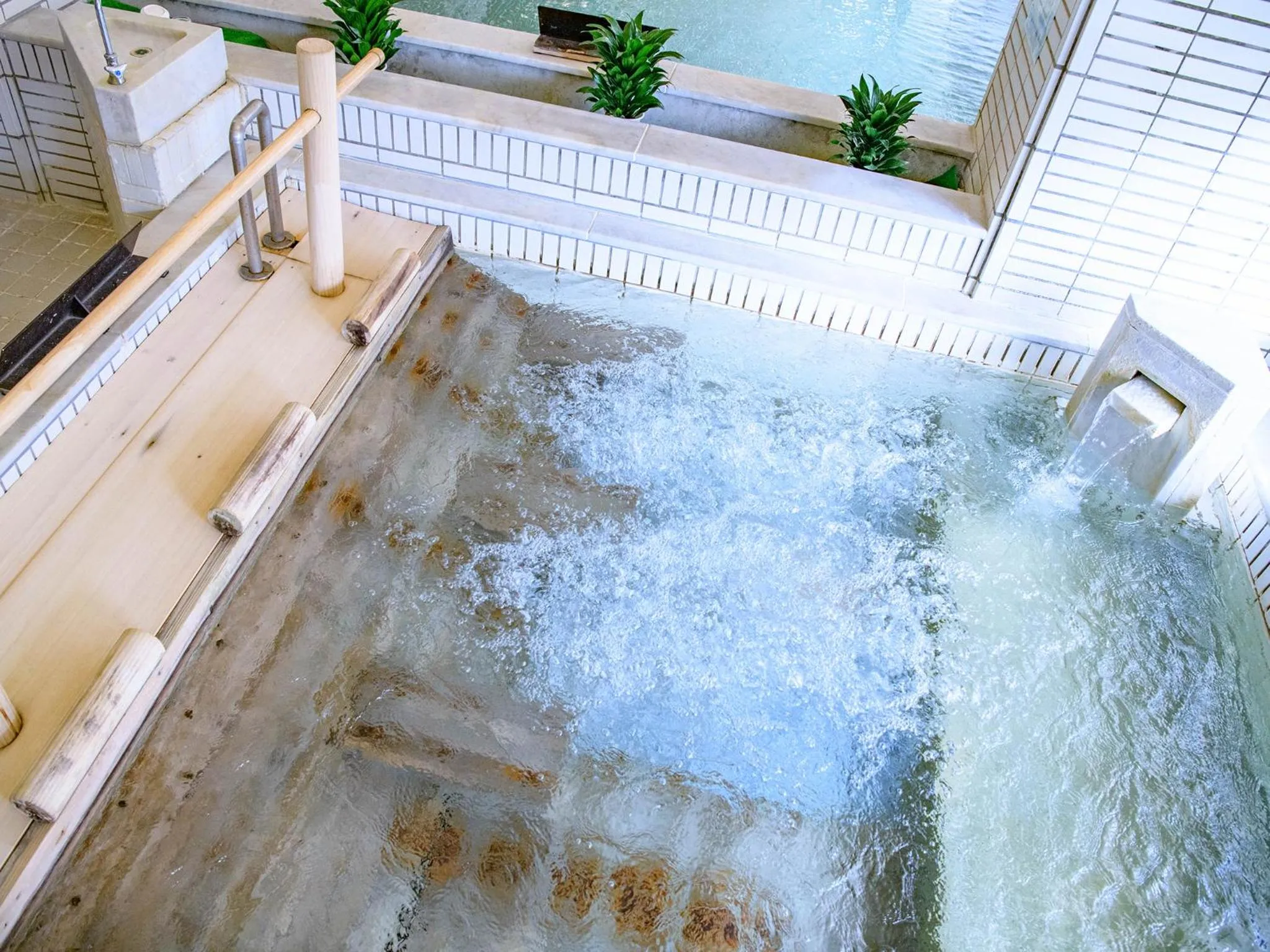 Hot Spring Bath in Isshinkan