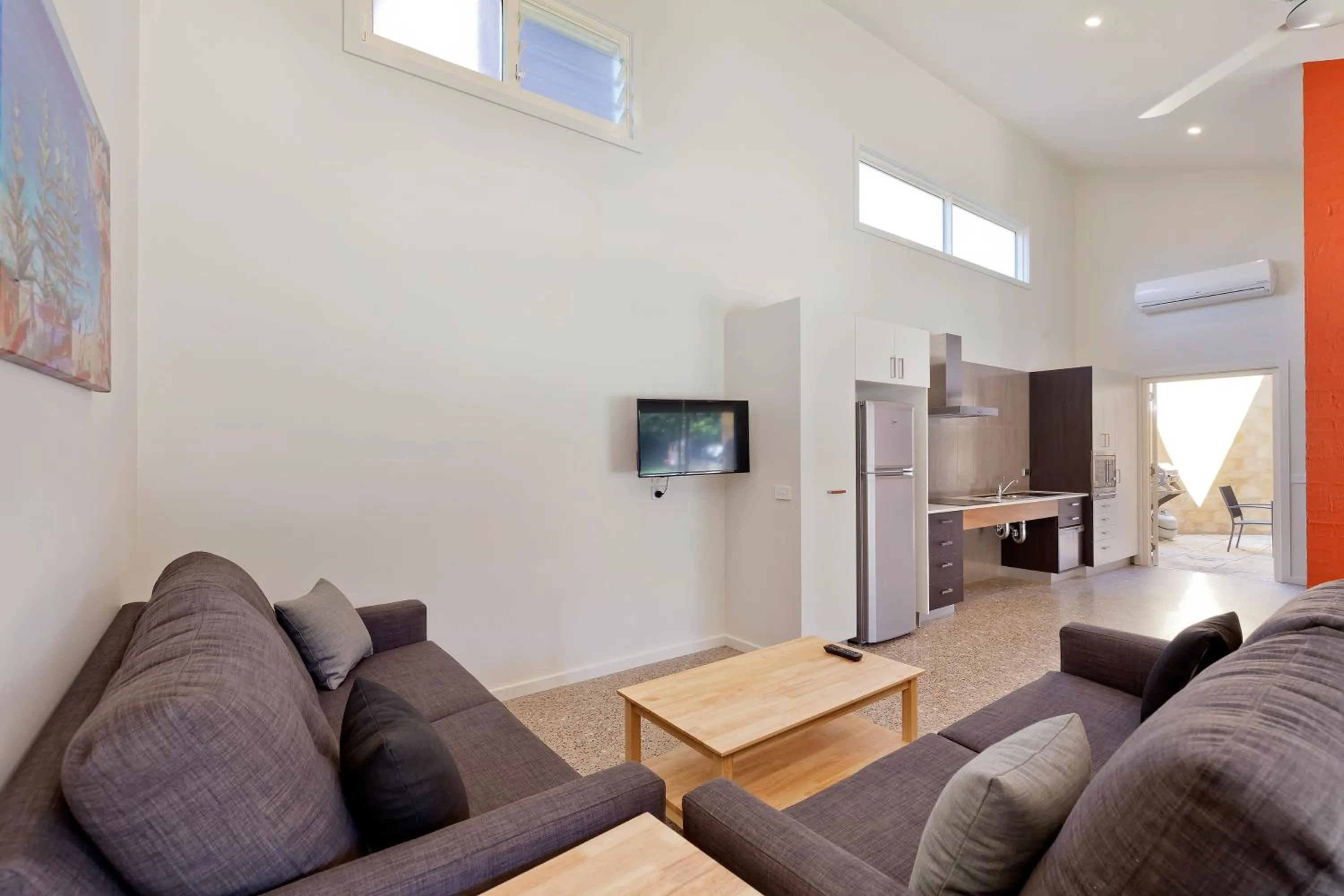 Living room in Tathra Beach House Holiday Apartments