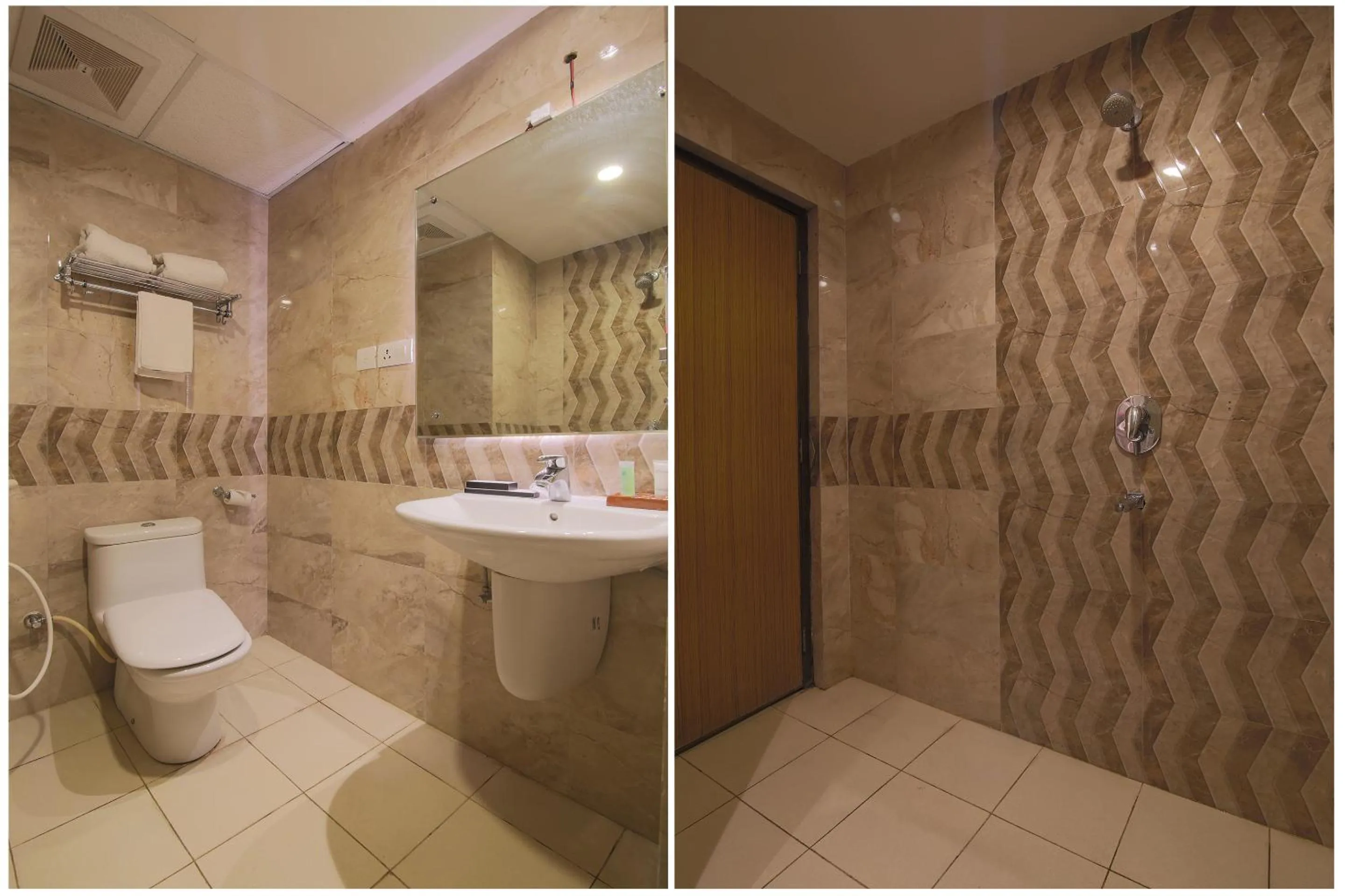 Shower in Teeka Resort Suites & Spa
