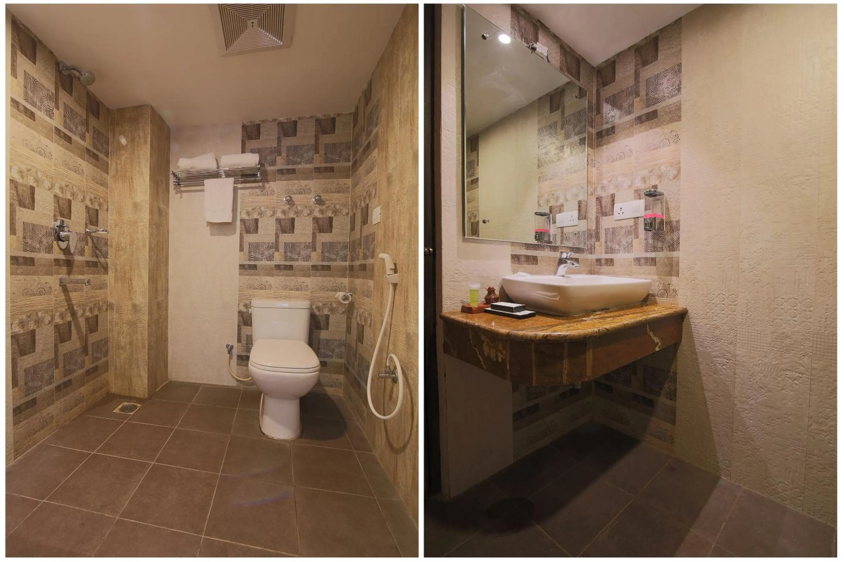 Shower in Teeka Resort Suites & Spa