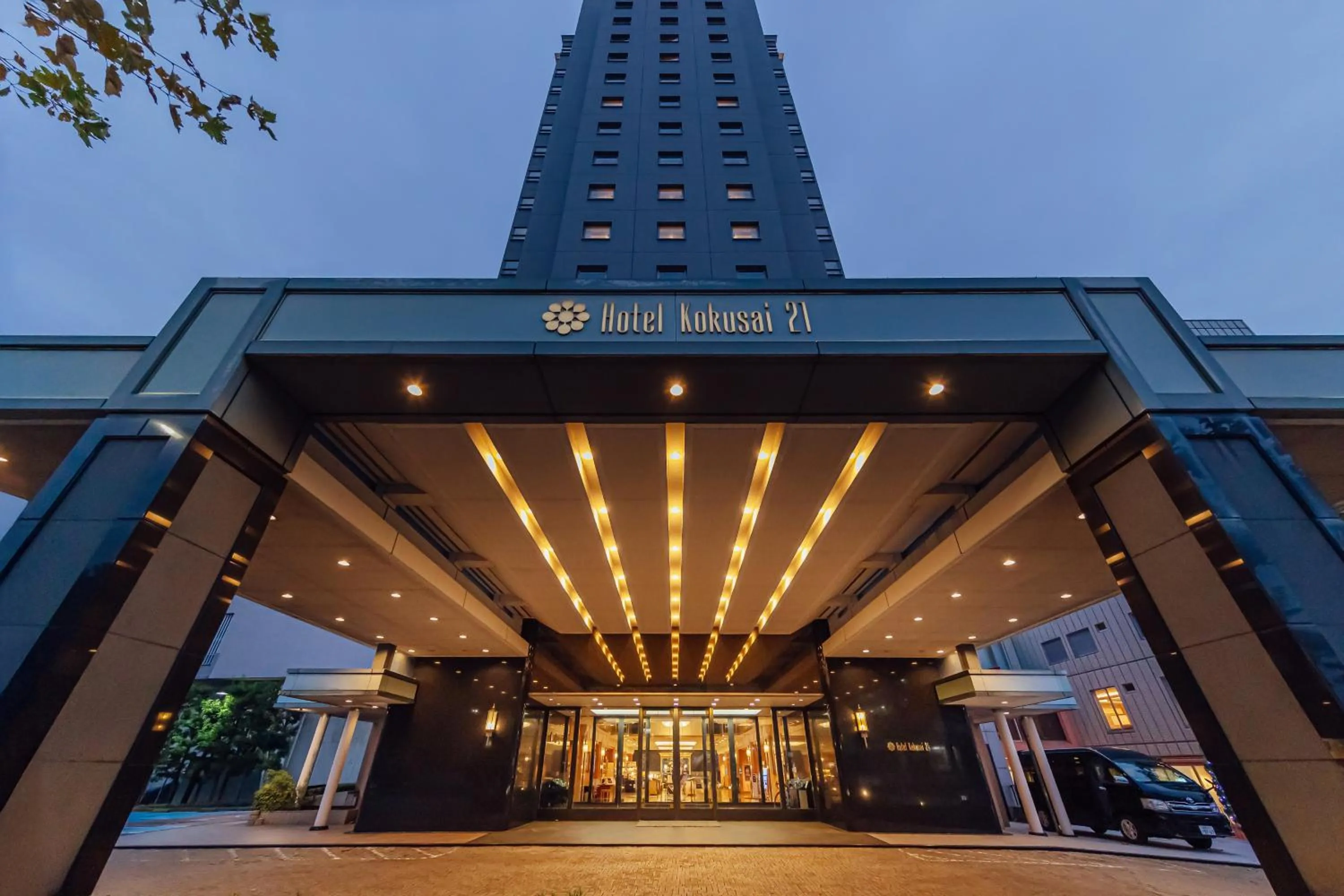 Property building in Kokusai 21 International Hotel