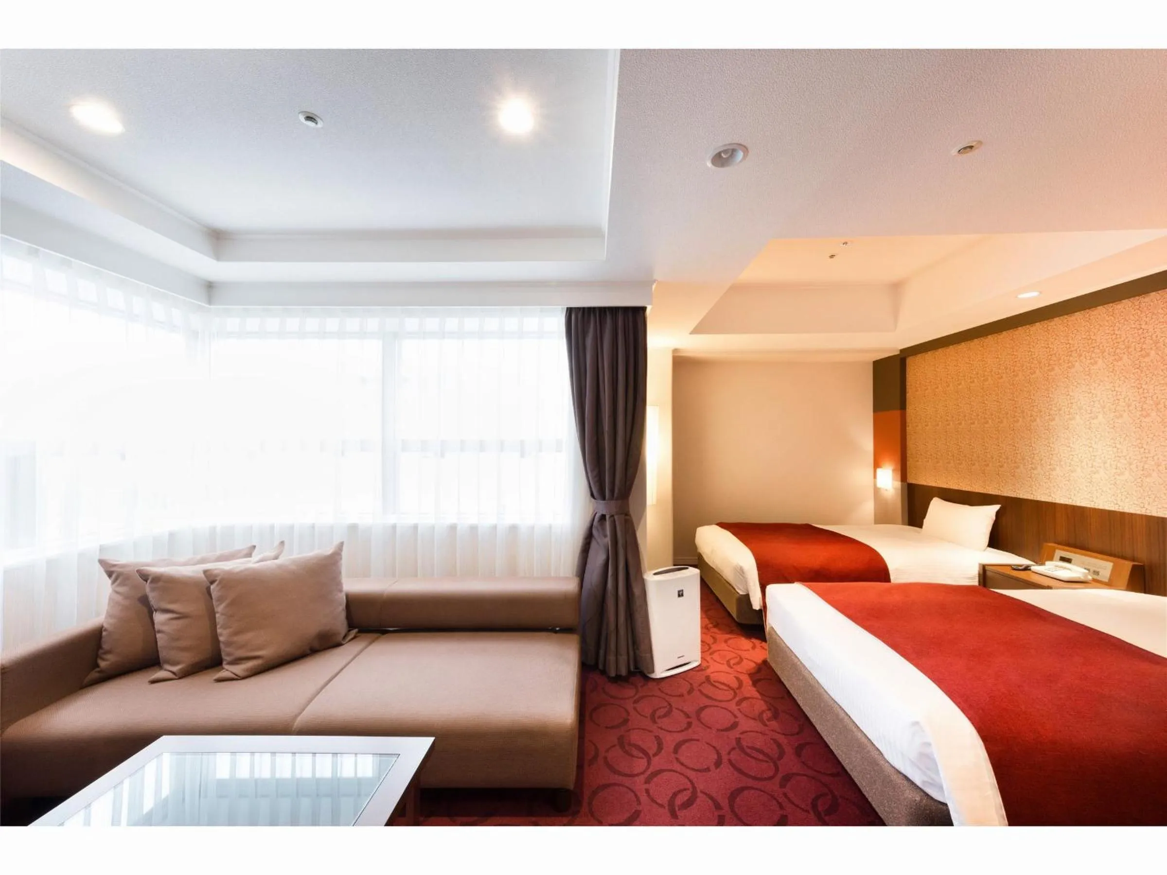 Bed in Kokusai 21 International Hotel