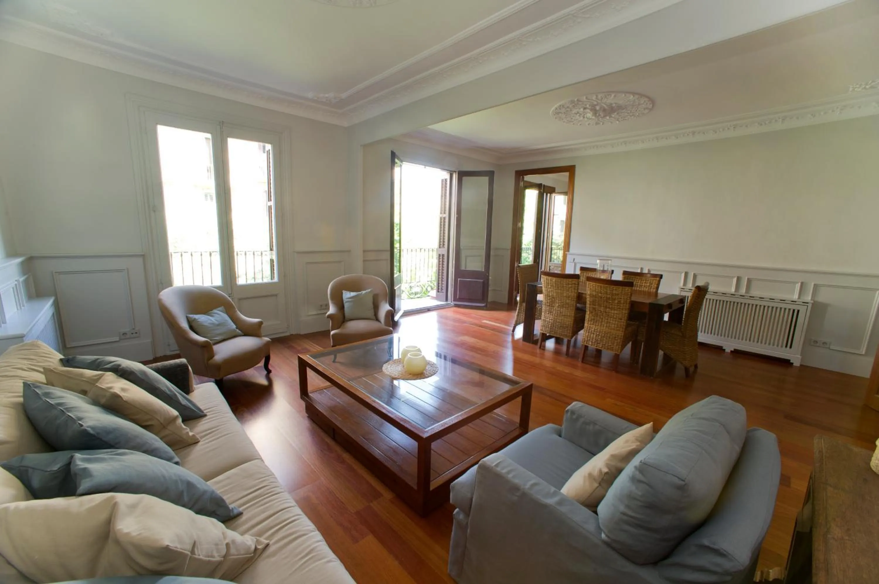 Living room in Montaber Apartment - Bailén