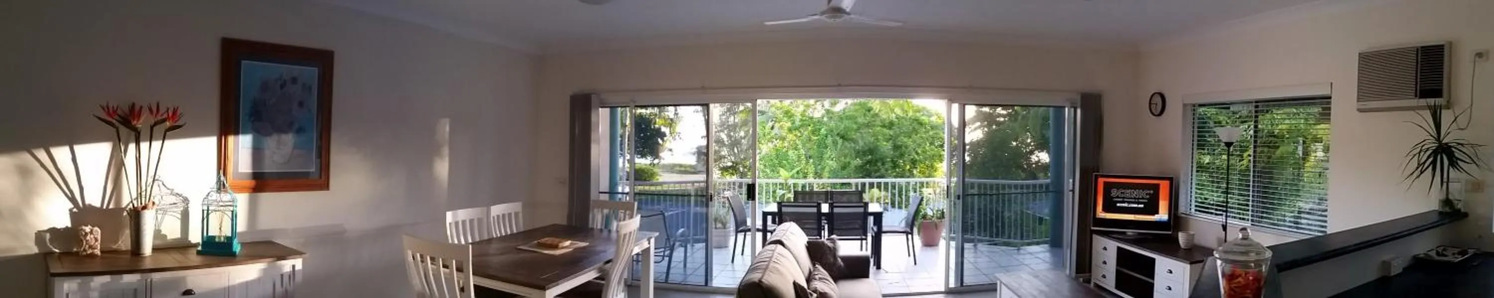 Garden view in The Beach Place