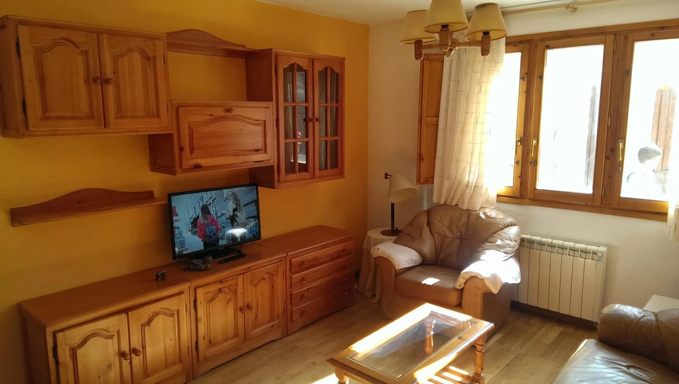 Living room in Apartamento en Sallent de Gallego