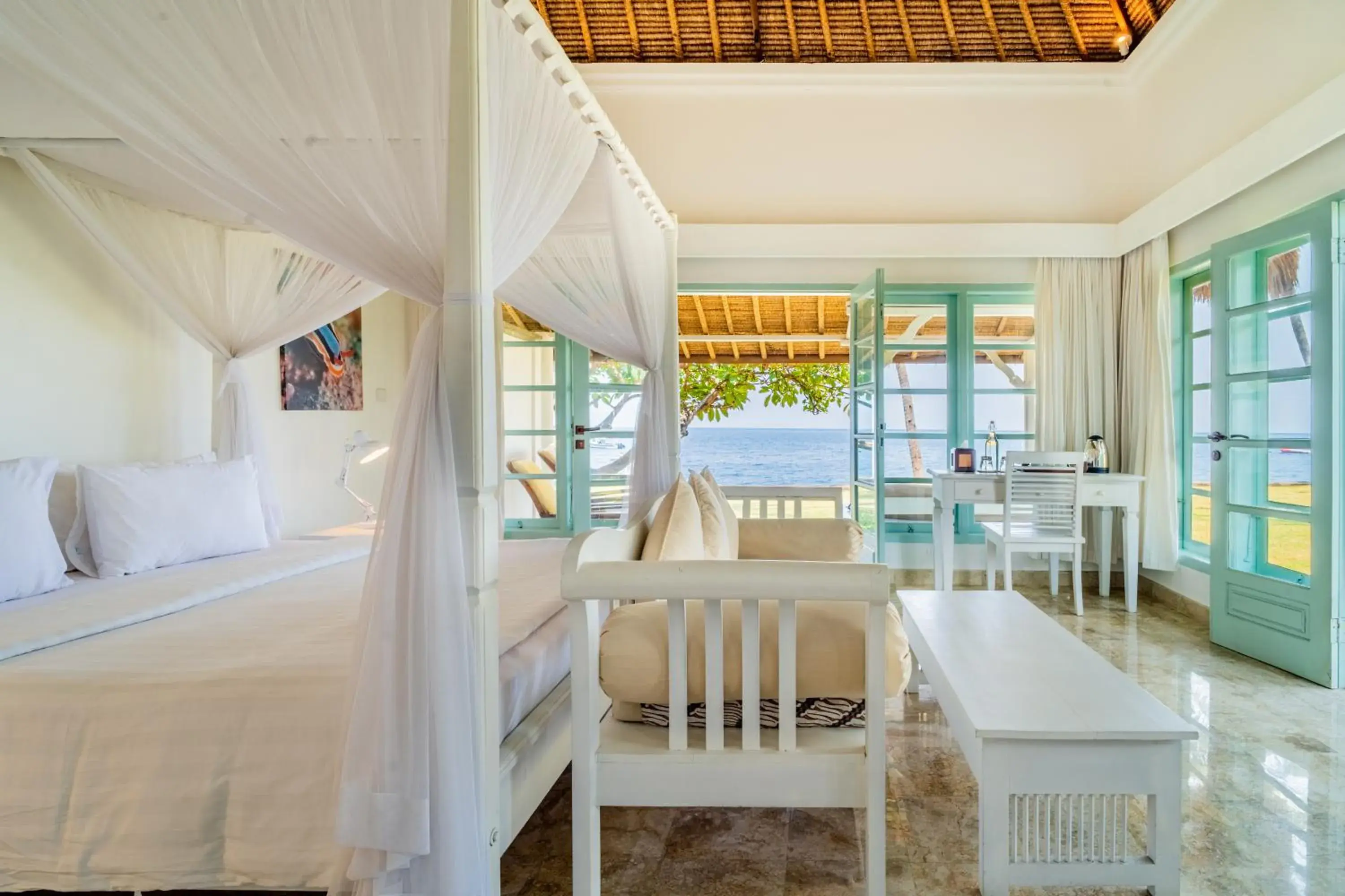 One-Bedroom Villa with Ocean View in Scuba Seraya Resort One-Bedroom Villa with Ocean View in Scuba Seraya Resort