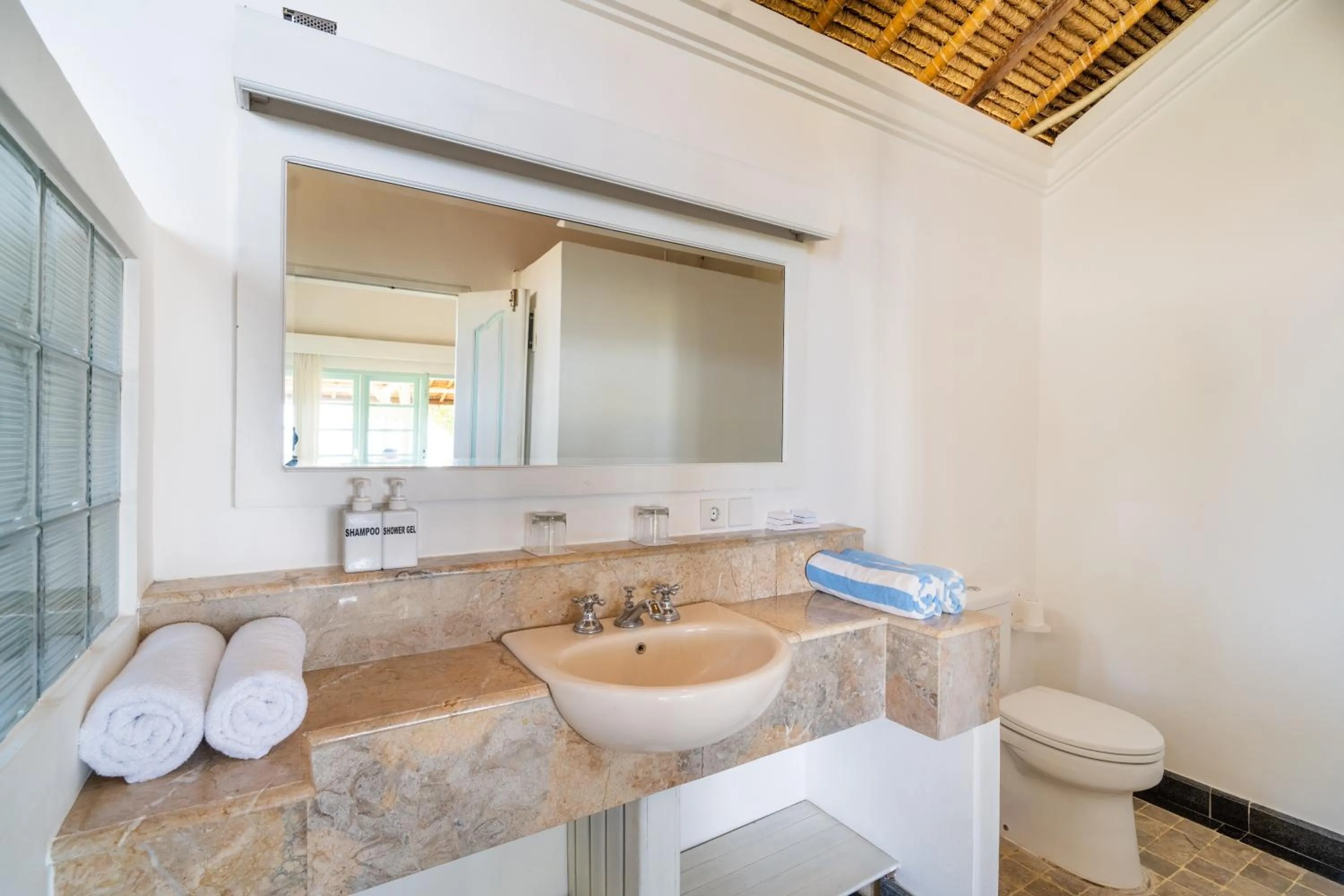 Bathroom in Scuba Seraya Resort