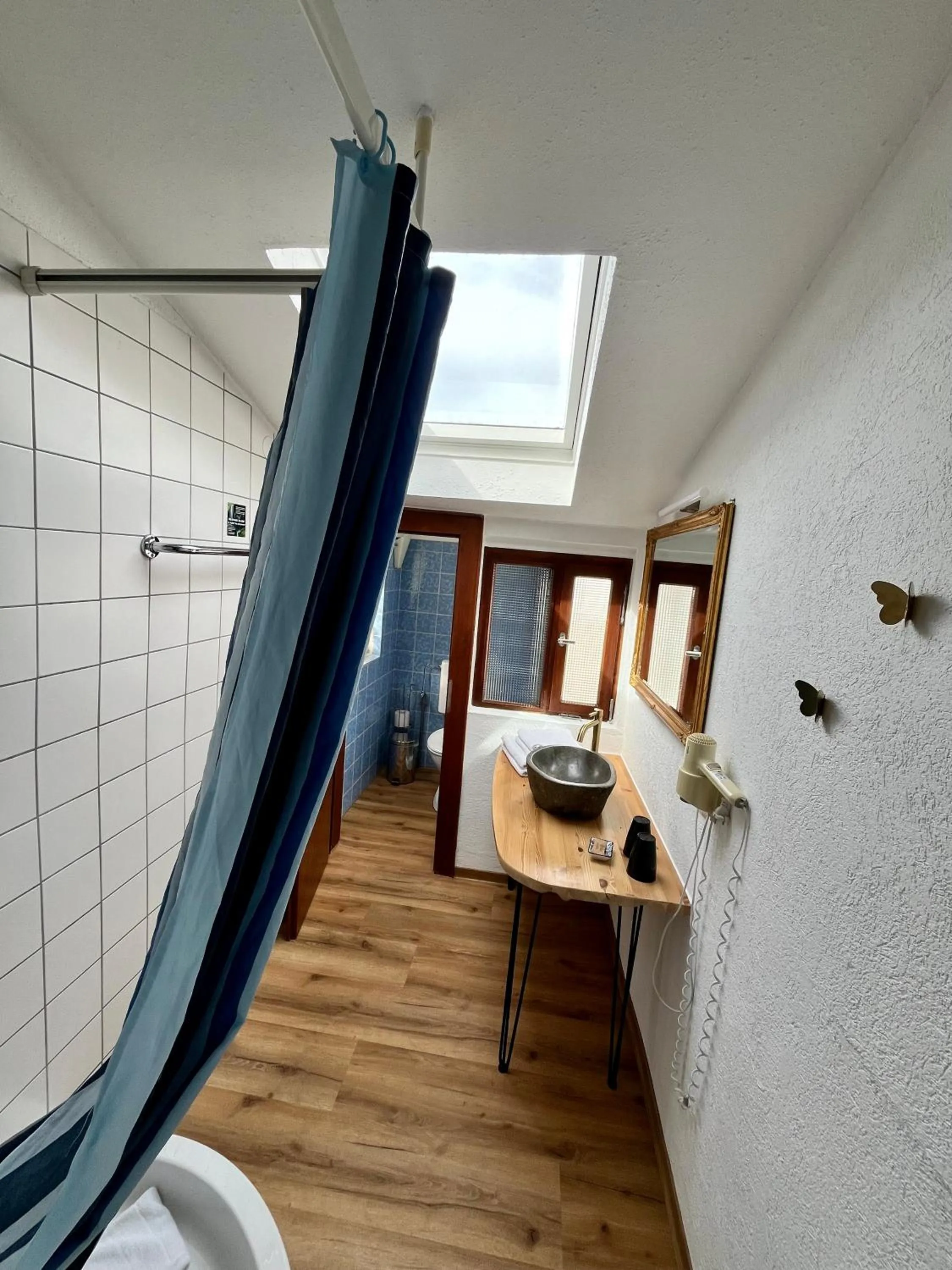 Bathroom in Gästehaus AM HAFEN