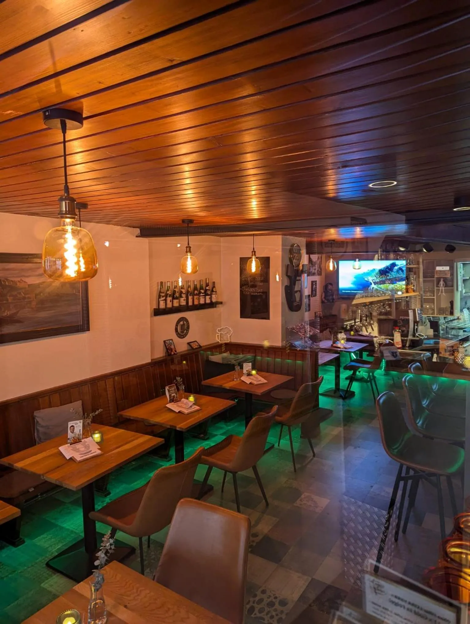 Lounge or bar in Gästehaus AM HAFEN