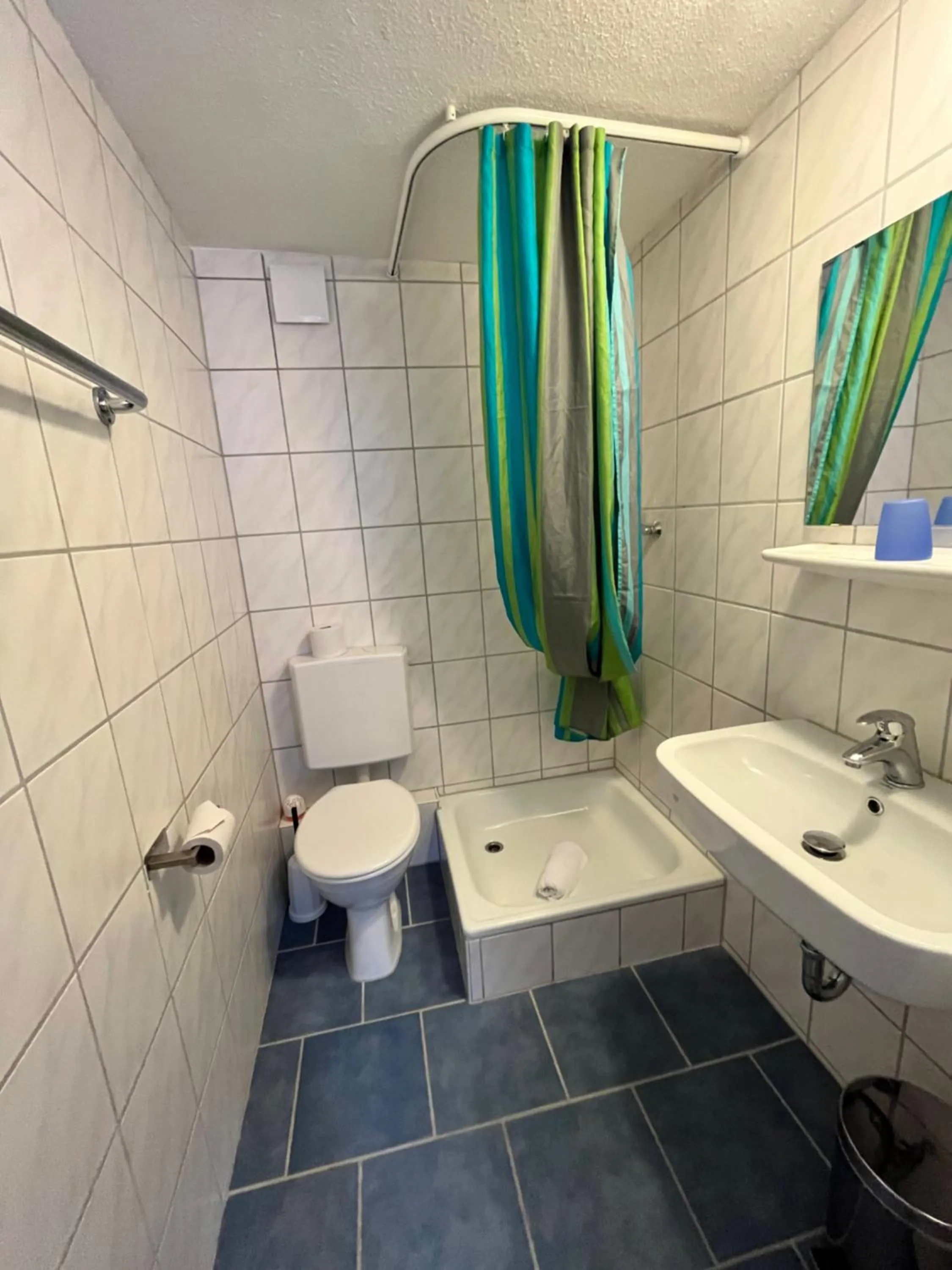 Bathroom in Gästehaus AM HAFEN